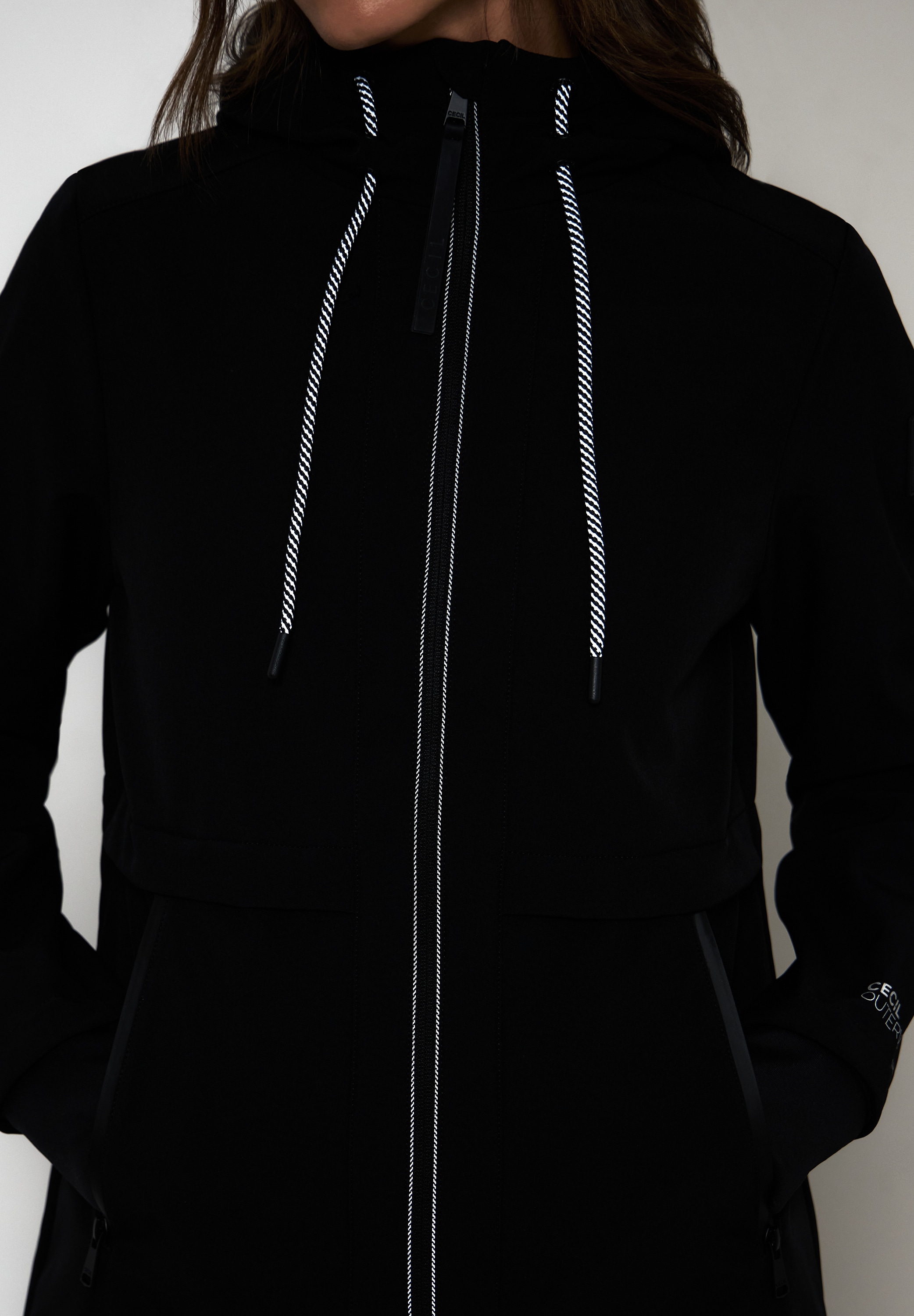 Cecil Softshelljacke, mit Kapuze, mit Kapuze