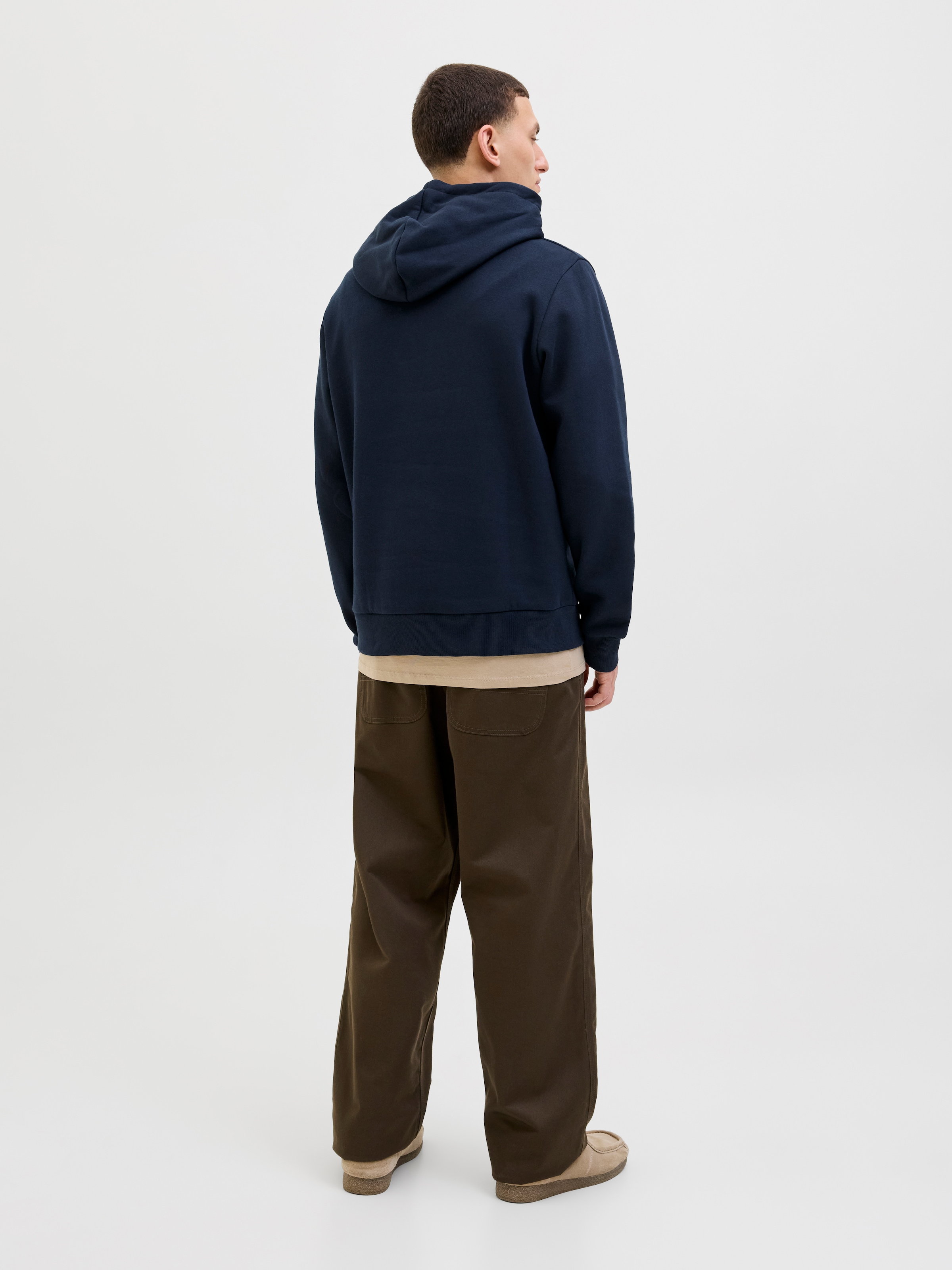 Jack & Jones Kapuzensweatshirt »JJELOGO SWEAT HOOD 2 COL 25/26 NOOS« mit stylischem Print