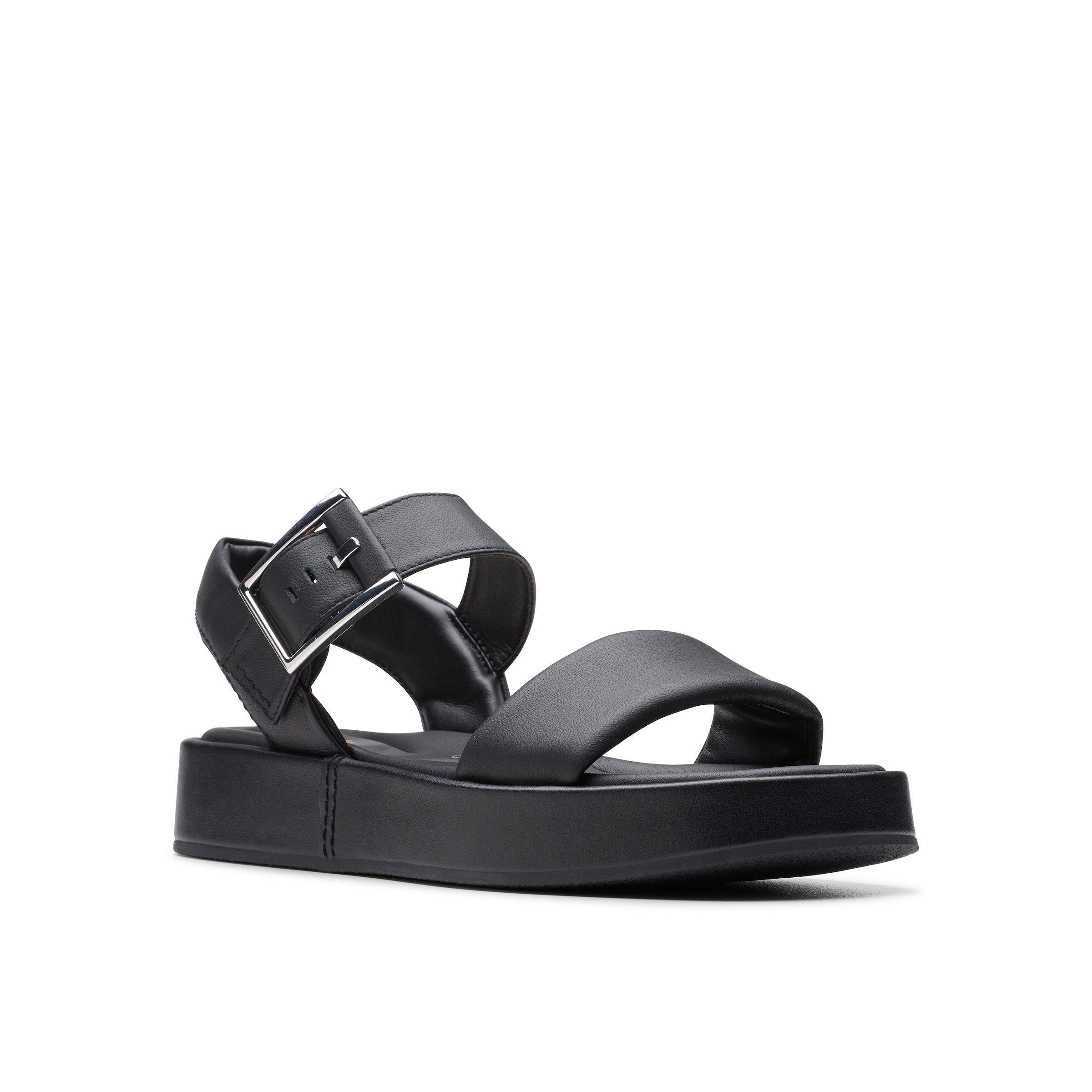 Clarks Sandale »Alda Strap«, Sandale, Flats mit Plateausohle