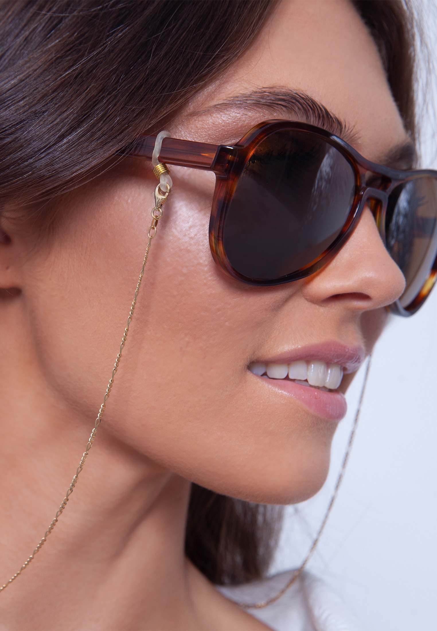 Elli Schmuckset »Schmuckzubehör Brillenkette Figaro Eyewear Accessoire 925 Silber«