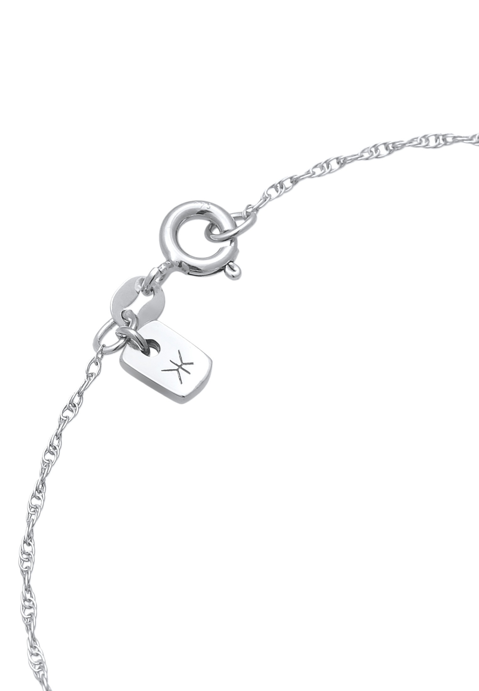 Kuzzoi Armkette »Armband Basic Gliederkette Gedreht 925 Silber«