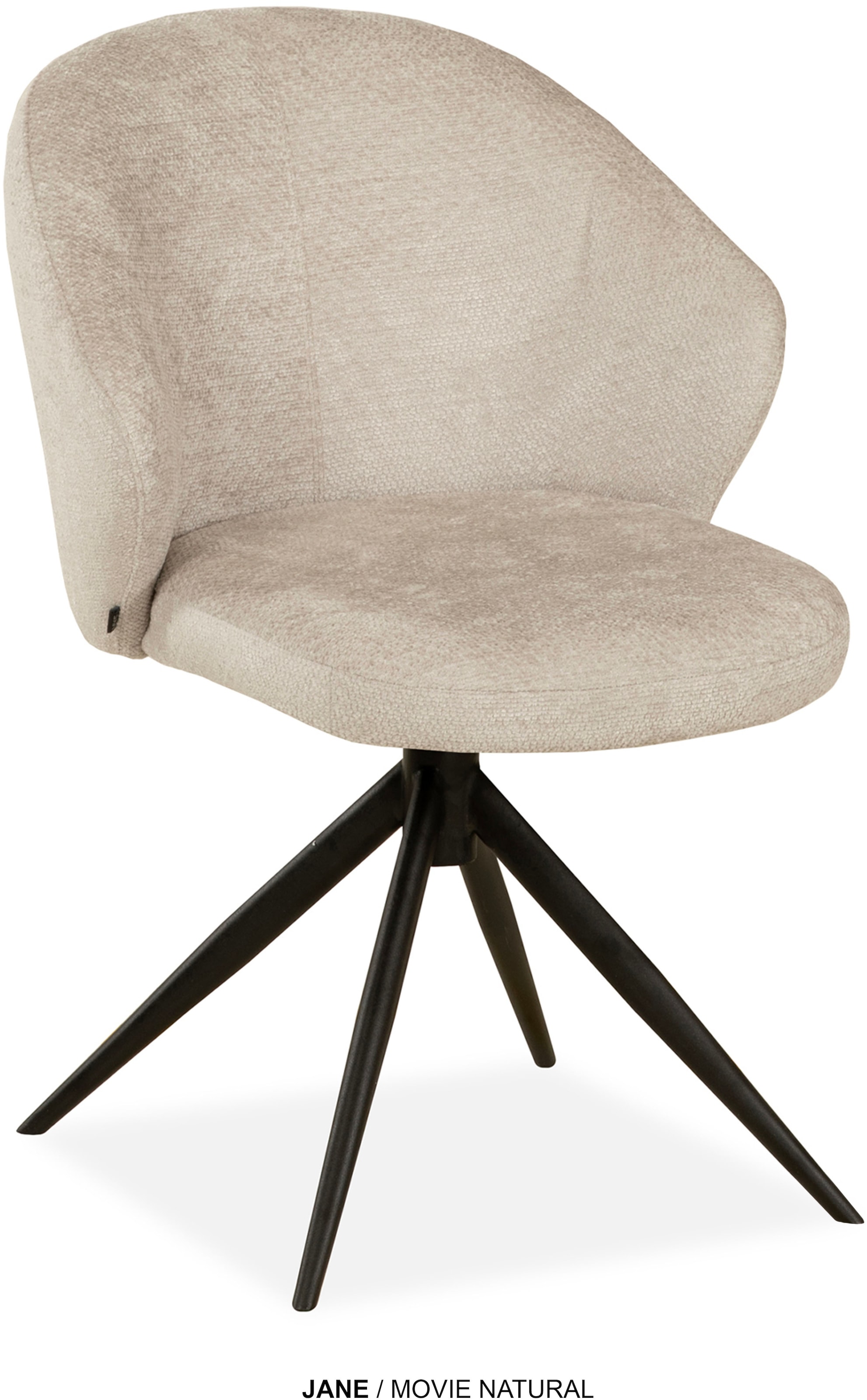 OMG Design Esszimmerstuhl »Jane« (Set) 2 Stk.Drehstuhl mit auto-return, Schalenstuhl