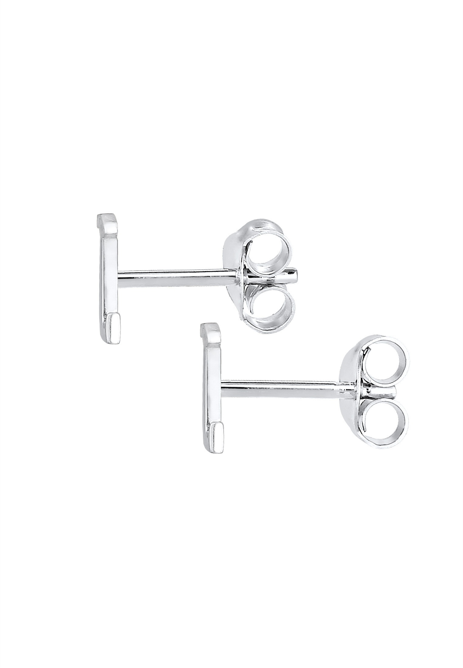 Elli Paar Ohrstecker »Ohrringe Ohrstecker Buchstabe L Initialen 925 Sterling Silber«