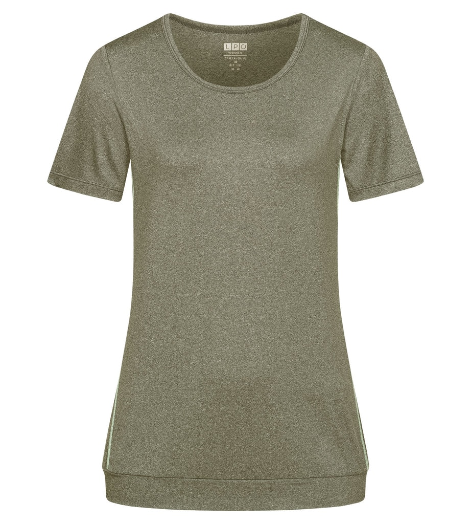 DEPROC Active Funktionsshirt »KITIMAT WOMEN« Funktionsshirt in Melangeoptik