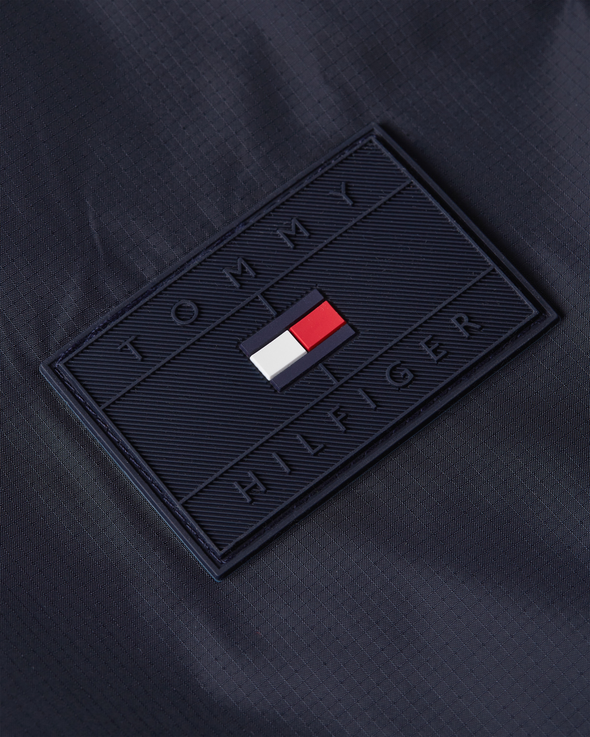 Tommy Hilfiger Blouson »RWB HOODED JACKET«, mit Kapuze, elastische Bündchen, wasserabweisend