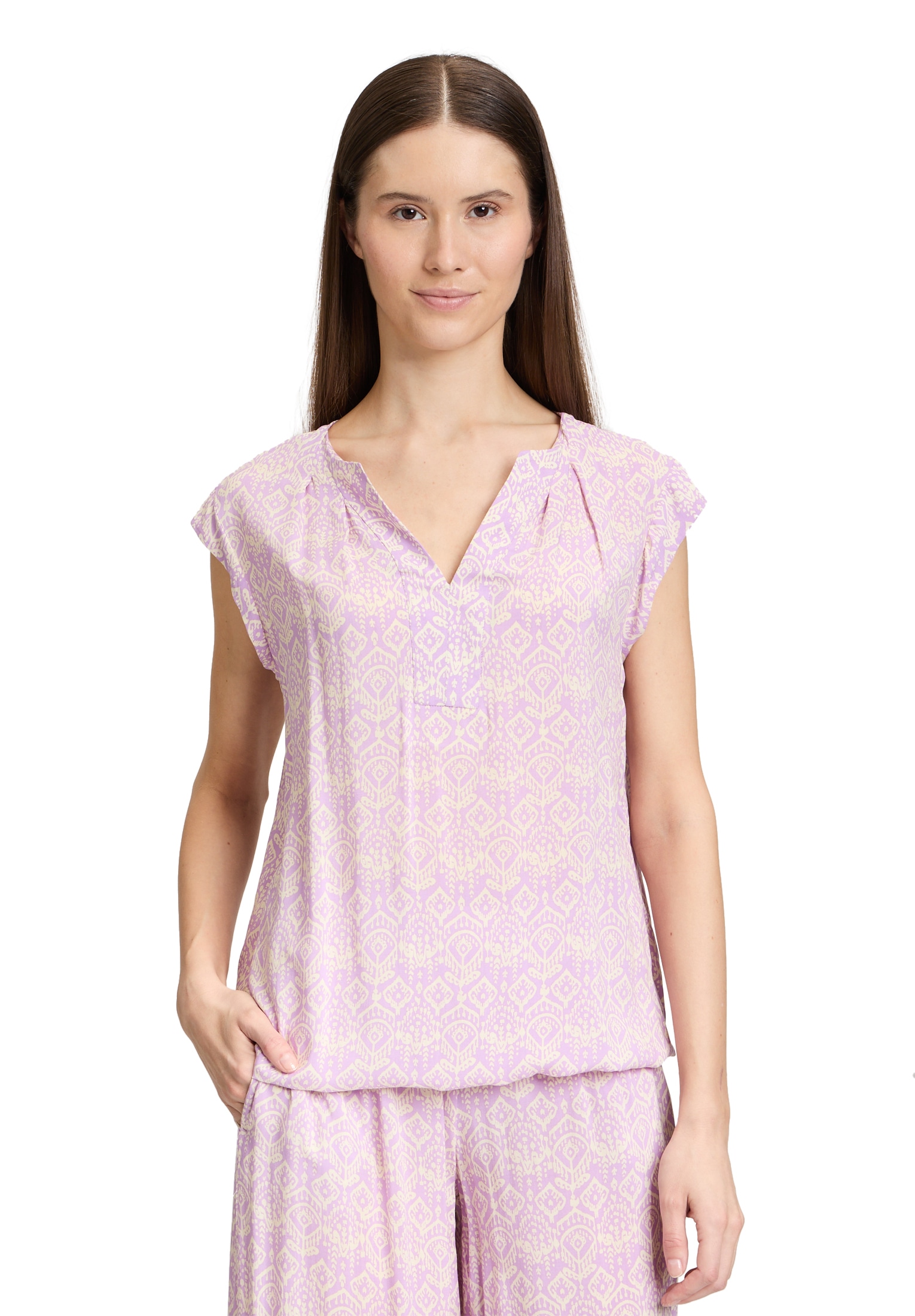 Cartoon Klassische Bluse »Casual-Bluse mit Muster«