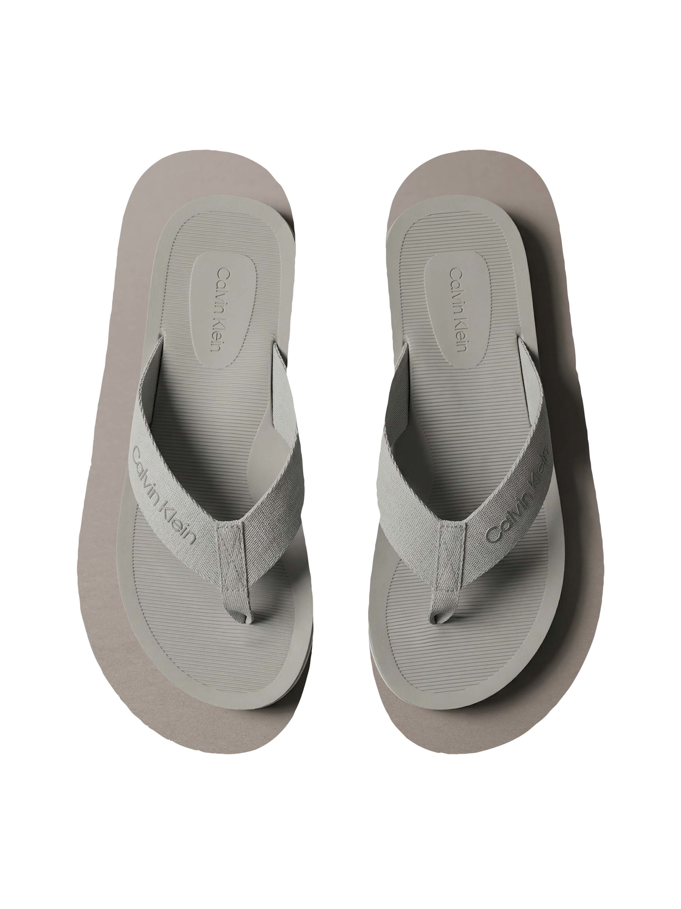 Calvin Klein Zehentrenner »CITY THONG SLIDE«  Strandschuh, Pool Slides, Badeschuh, Flat mit Logo