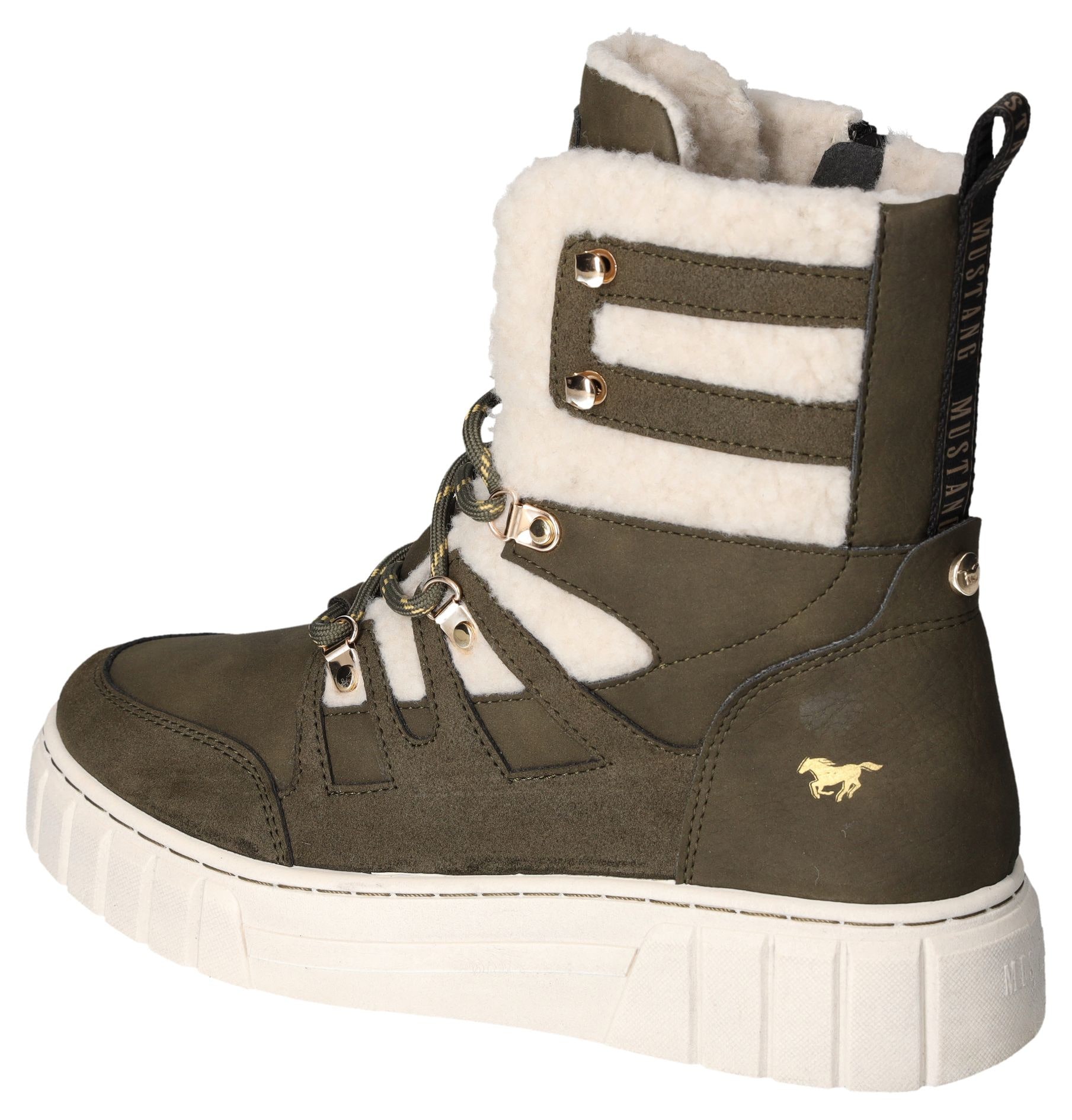 Mustang Shoes Winterboots, Schnürboots, Plateauboots, Snowboots mit Anziehlasche