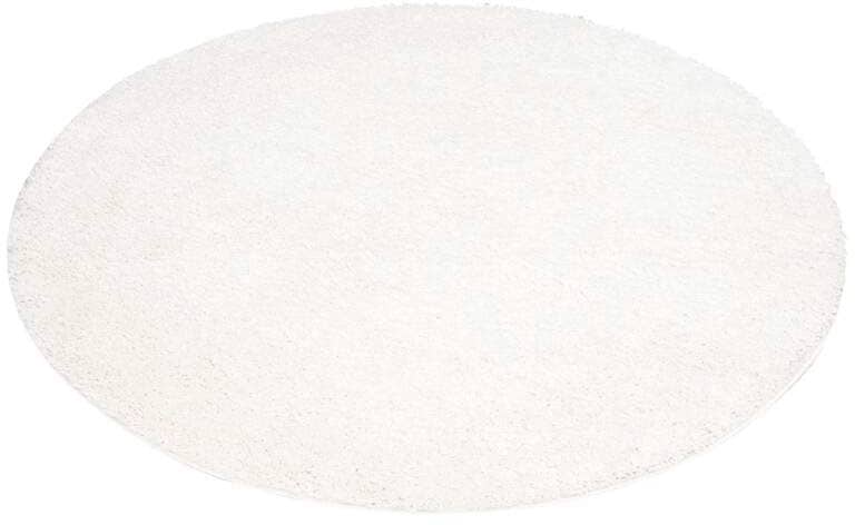 Carpet City Hochflor-Teppich »City Shaggy«, rund, 30 mm Höhe, Teppich Langflor, Uni, Shaggy, flauschig-weich