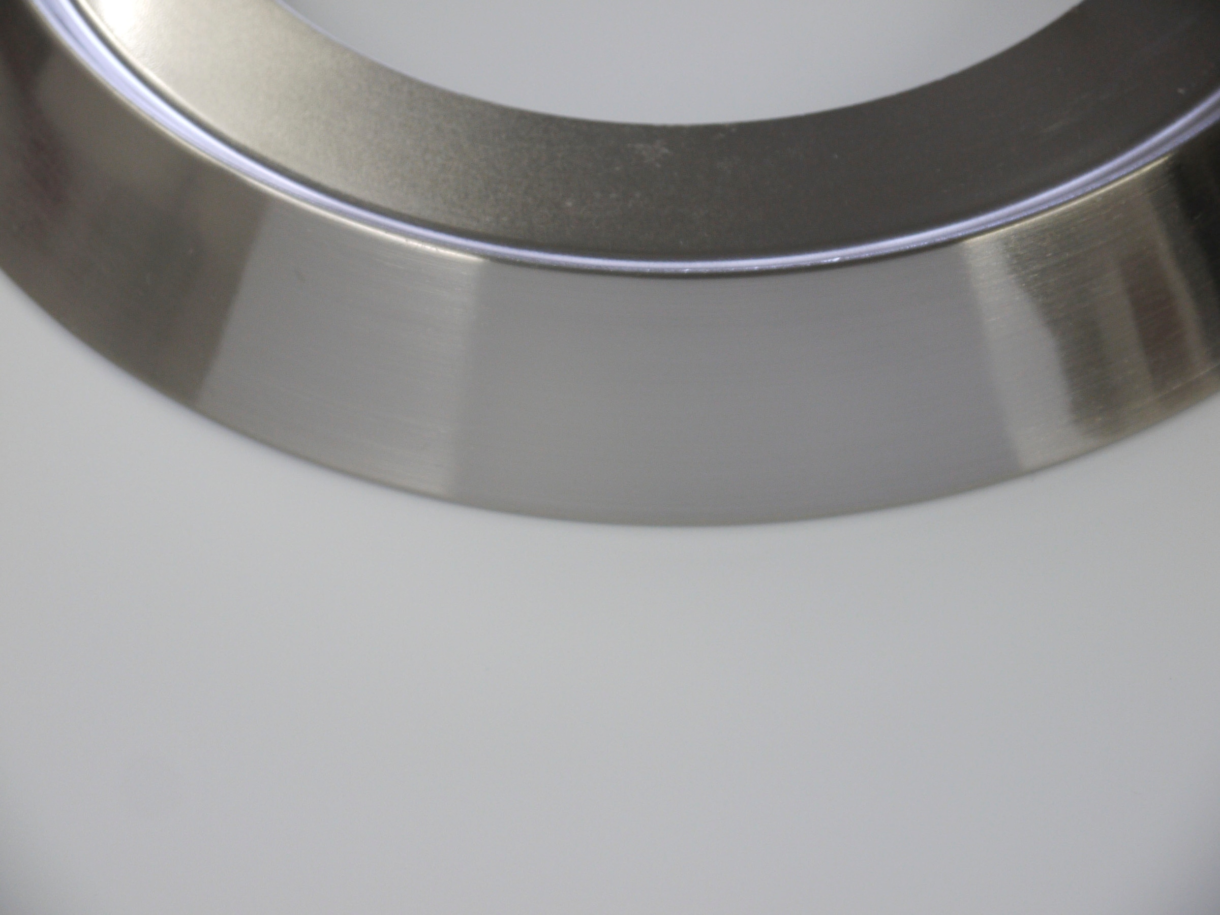 niermann Deckenleuchte »Opal matt, Dekorring Nickel matt, 45 cm, HF Sensor,  LED«, 1 flammig-flammig bei OTTO