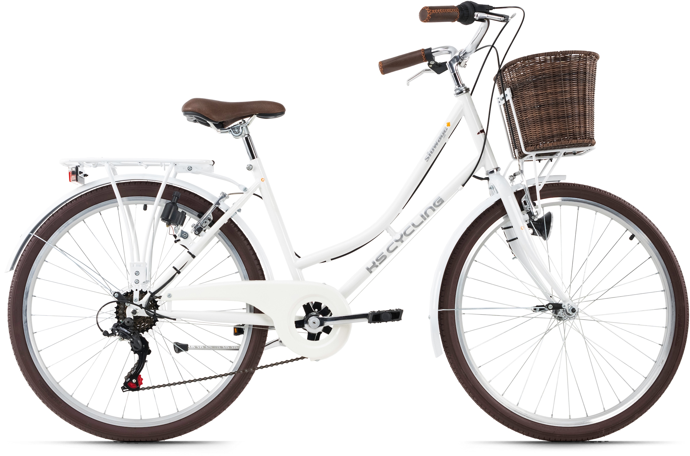 KS Cycling Cityrad »Stowage«, 6 Gang, Shimano, Tourney Schaltwerk, Kettenschaltung kaufen