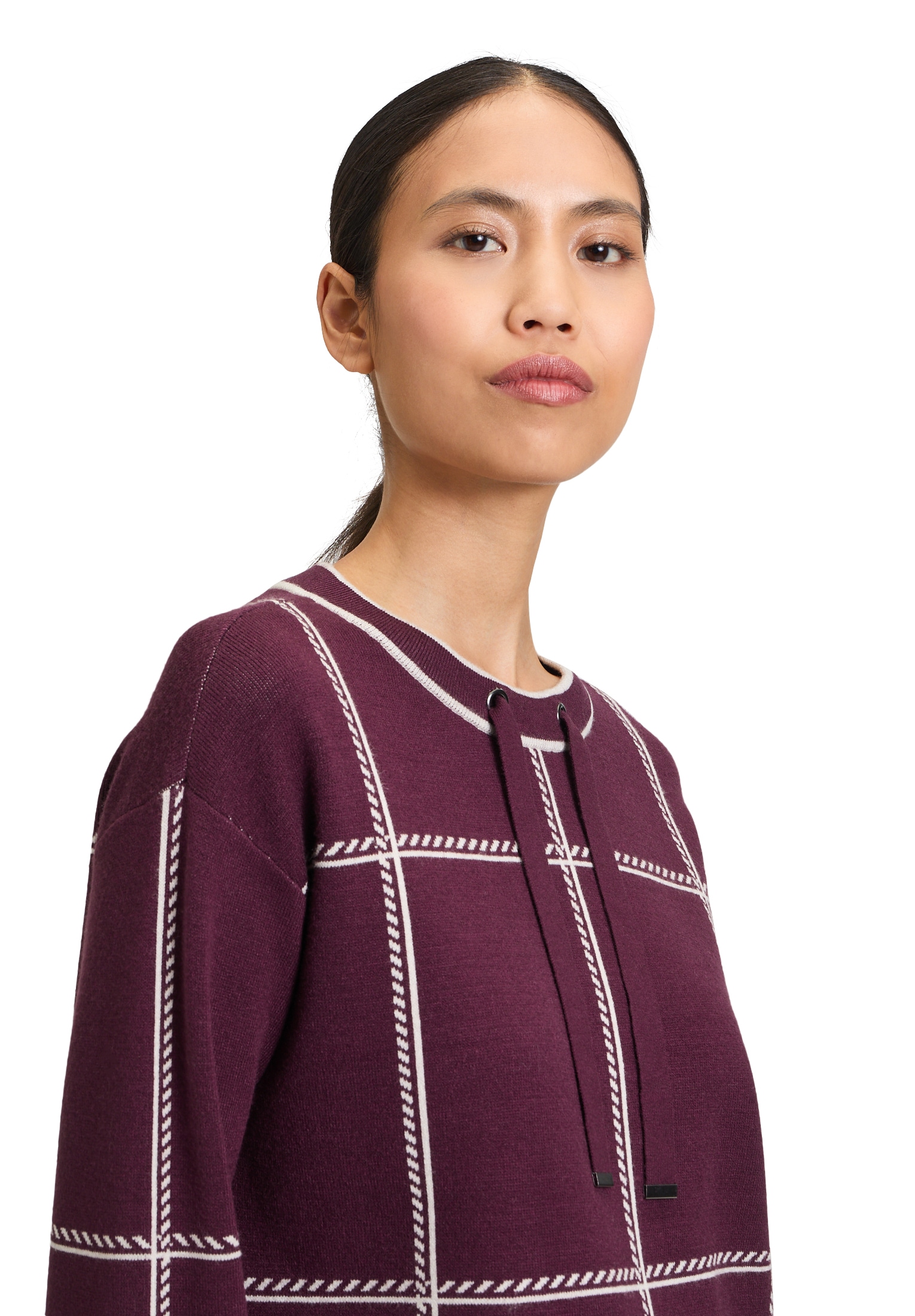 Betty Barclay Strickpullover »Strickpullover kariert«