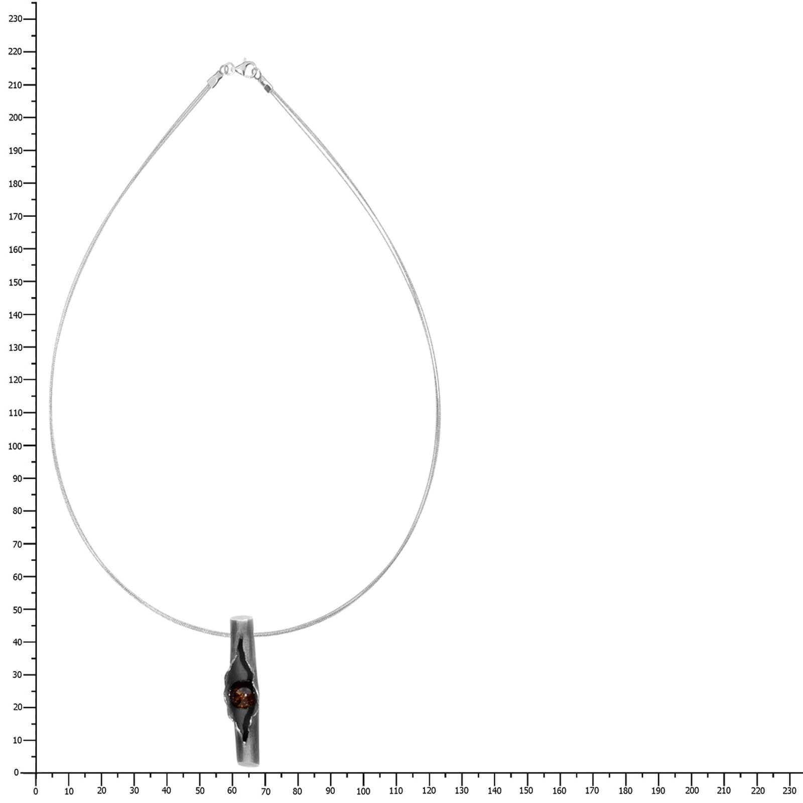 OSTSEE-SCHMUCK Kette mit Anhänger »- Gleiter-Hedi-Sarah Vicenca - Silber 925/000 - Bernstein«