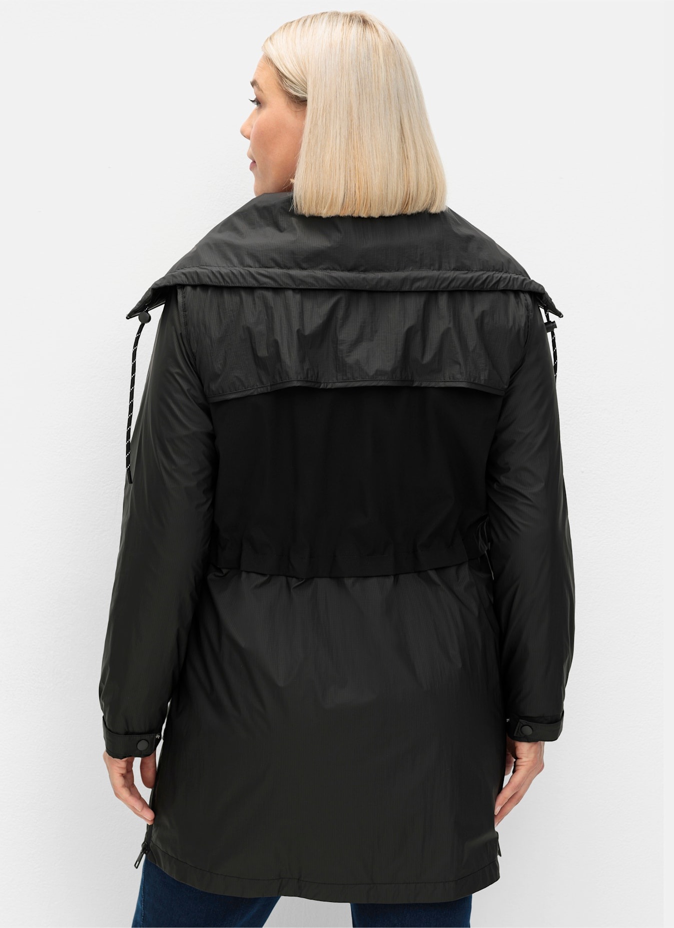 Sheego Outdoorjacke, ohne Kapuze
