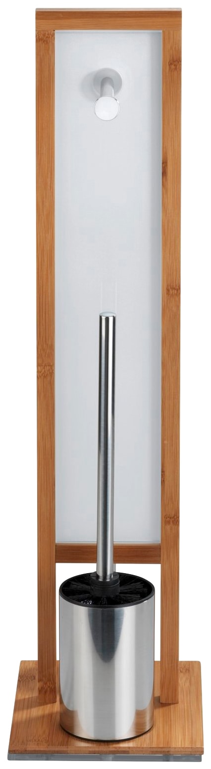 WENKO WC-Garnitur »Rivalta«, integrierter Bambus-Polyester-Polypropylen, Toilettenpapierhalter im OTTO Shop Online 1 und St., WC-Bürstenhalter aus