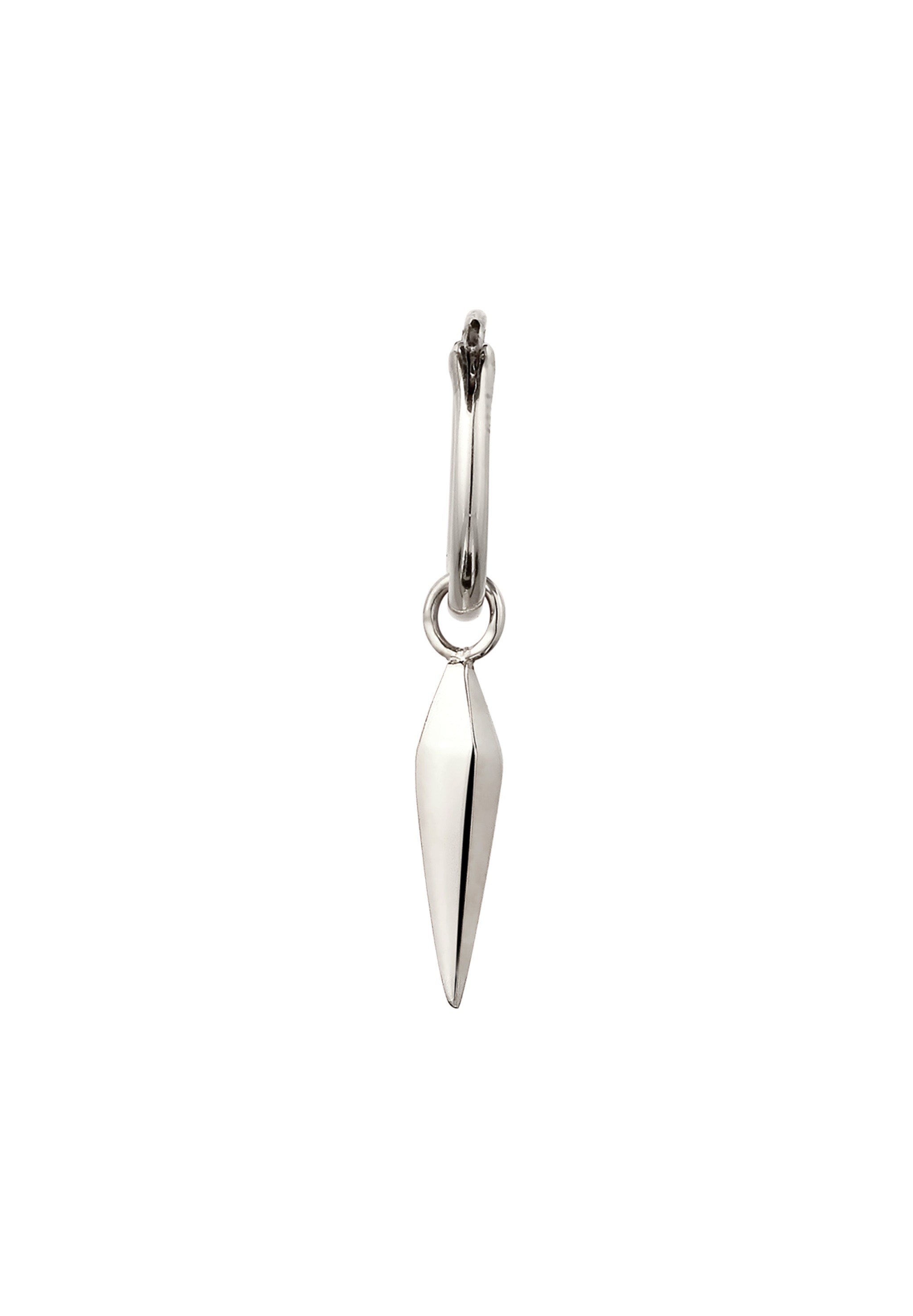 Kuzzoi Paar Creolen »Ohrringe Single Creole Tropfen 925 Sterling Silber«