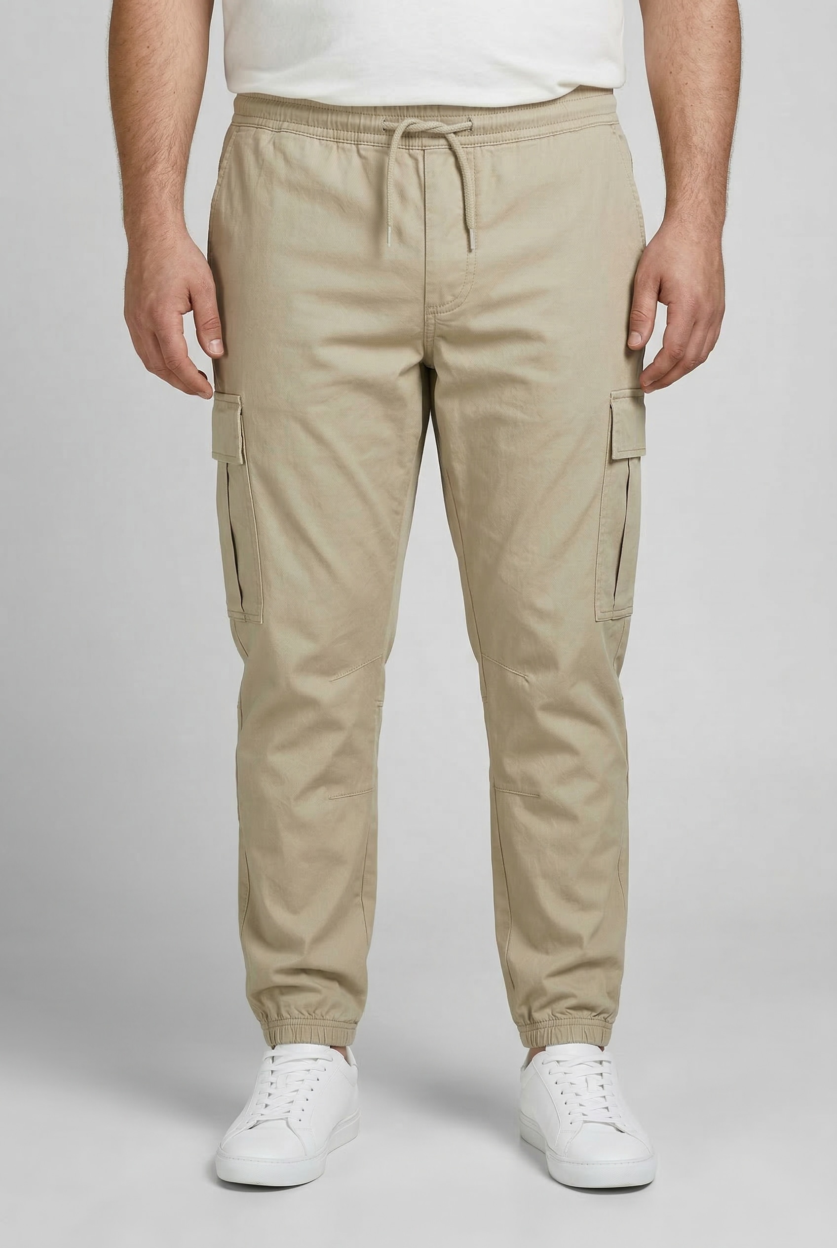 Jack & Jones PlusSize Cargohose »JPSTKANE DYLAN CUFFED CARGO RET PLS«  Baumwollmischung, relaxed fit