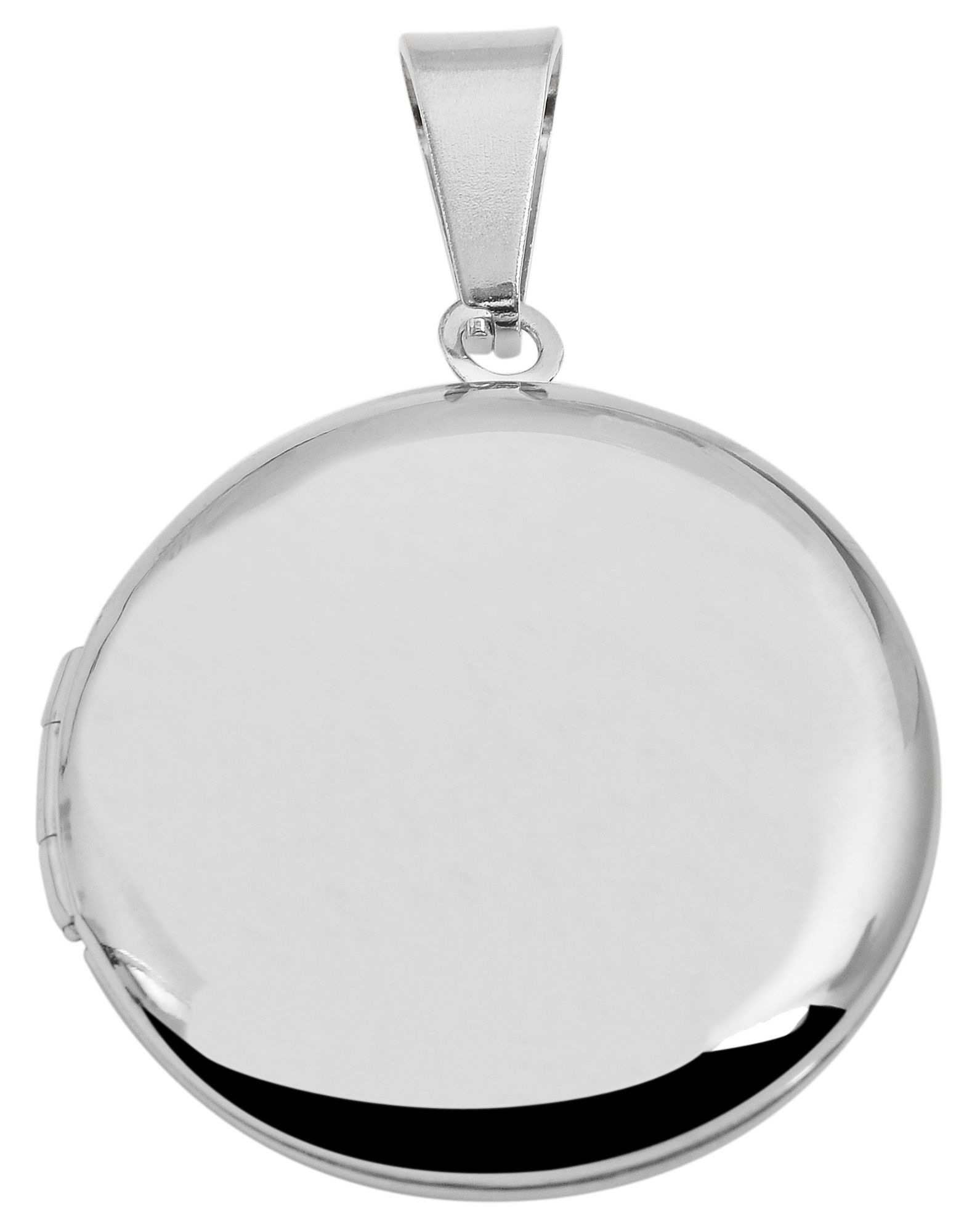 Adelia´s Kettenanhänger »Damen Anhänger ¿ Medaillon Gravuranhänger aus Edelstahl«