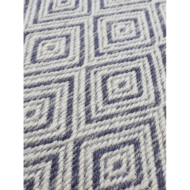 carpetfine Teppich »Frida 200«, 7 mm Höhe, Wendeteppich, 100% recyceltem  Material (PET), Flachgewebe,
