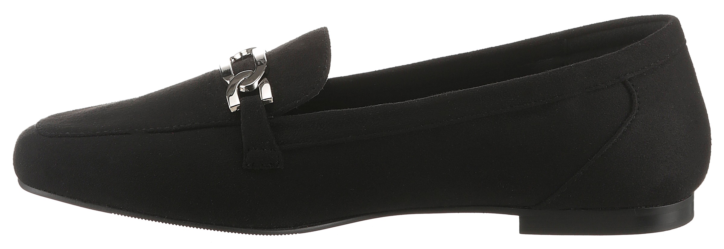 Aniston SHOES Loafer, Slipper, Schlupfschuh, Flat, Schmuckspange - NEUE KOLLEKTION