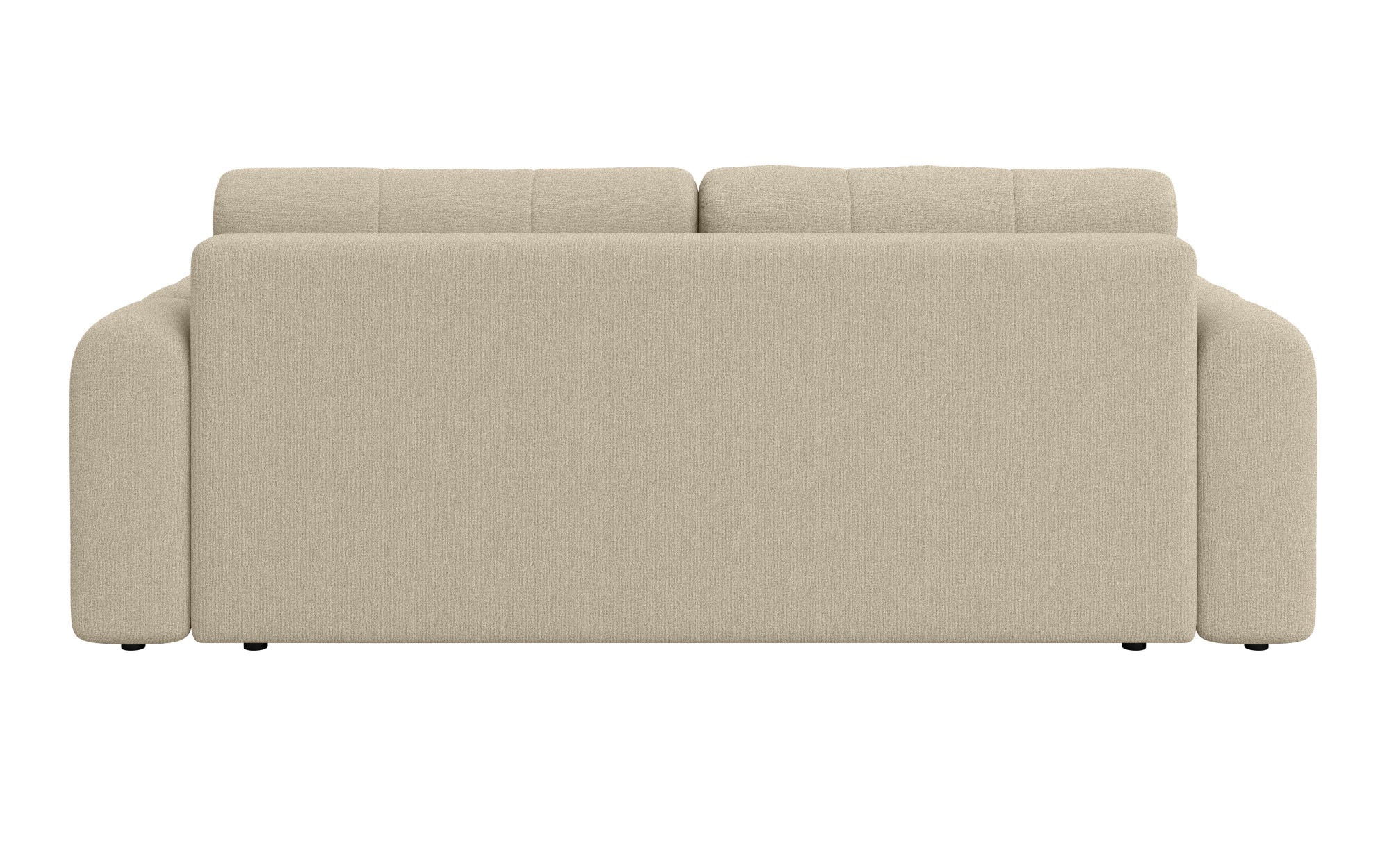 INOSIGN 3-Sitzer »Manilla, wahlweise mit Bettfunktion, B/T/H 265/117/91 cm«, mit Wellenunterfederung, in verschiedenen Materialien und Farben