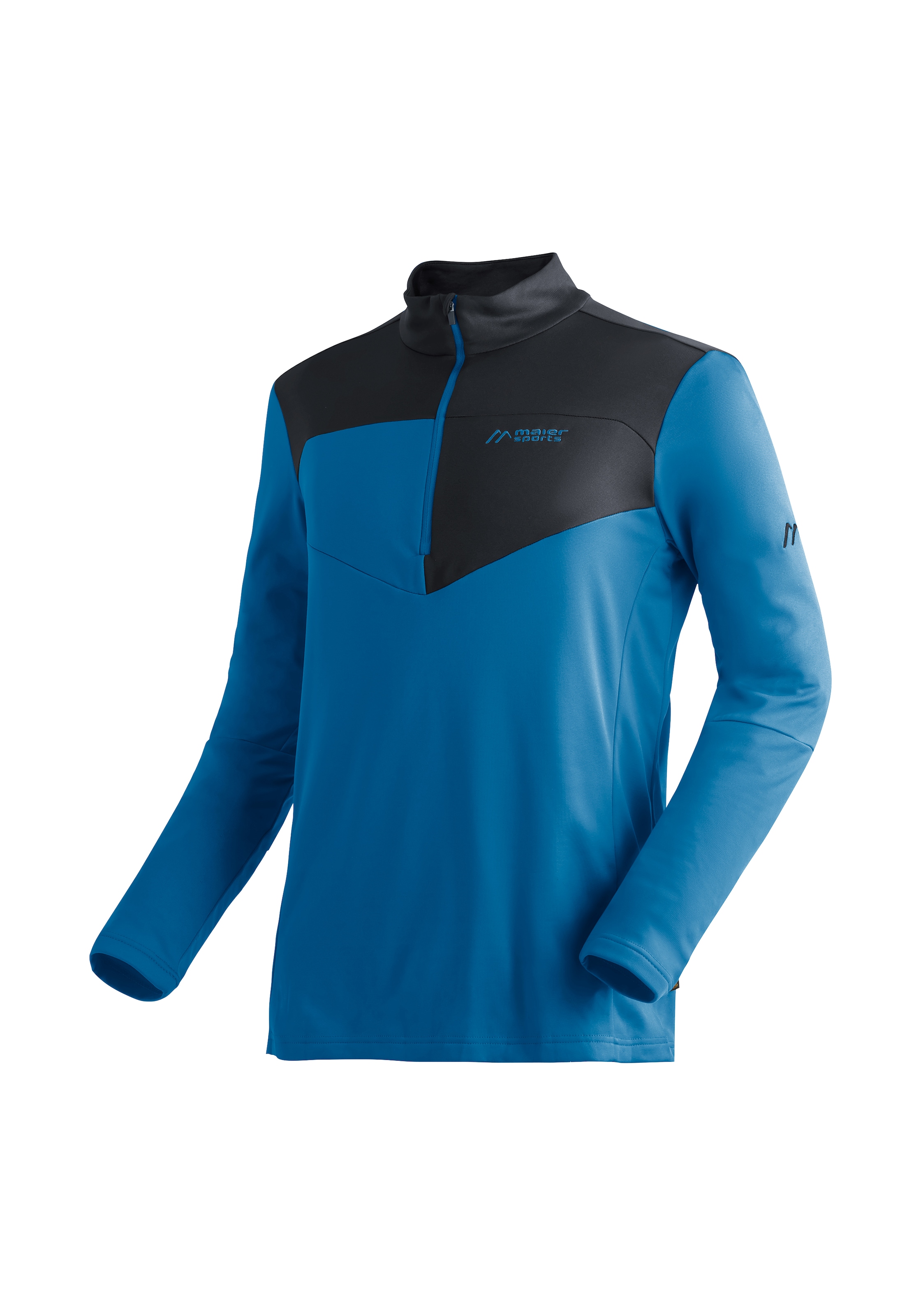 Rollkragenpullover »Felian«, Herren Midlayer, pflegeleichtes Half-Zip Fleece, Regular Fit