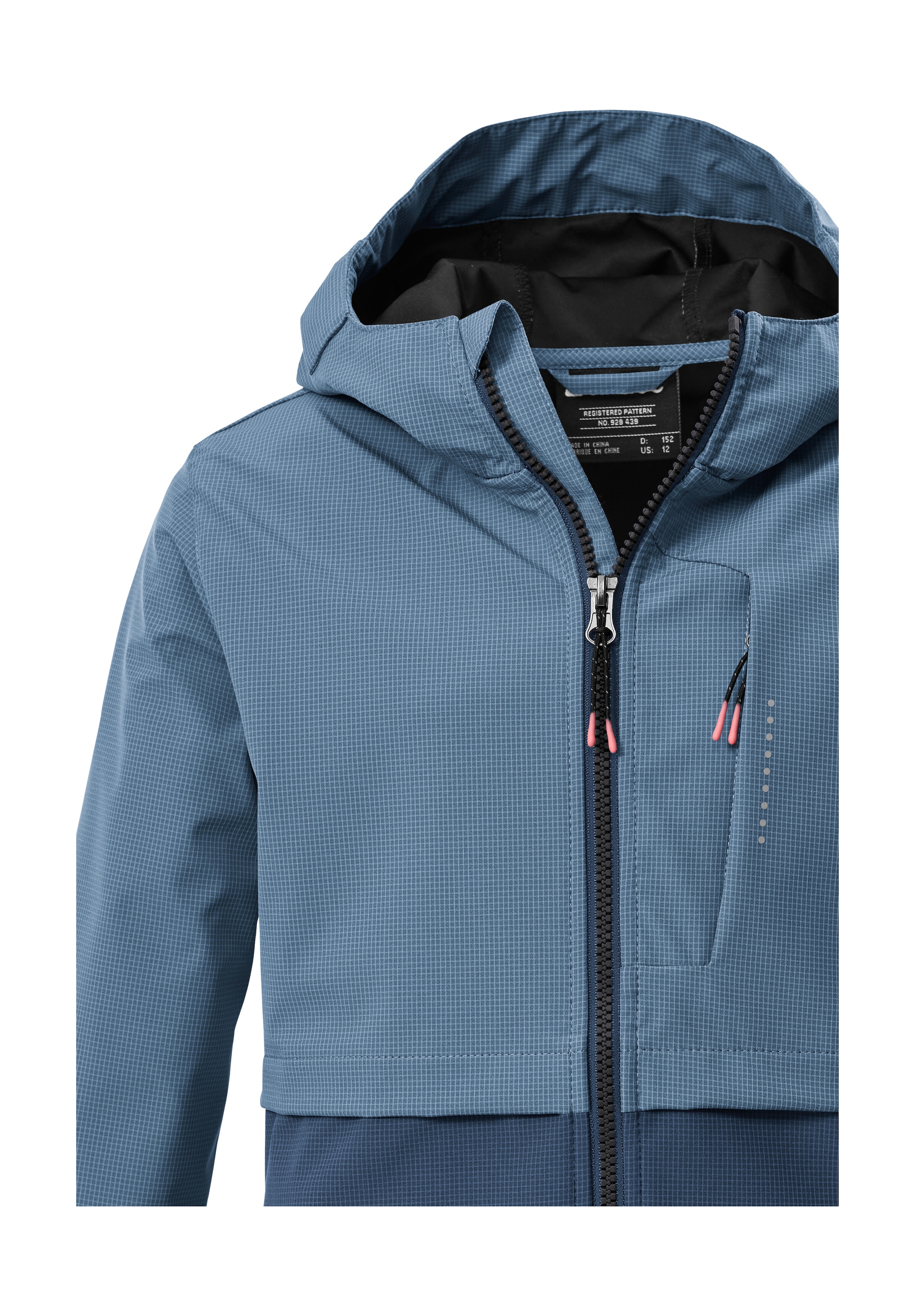 Killtec Softshelljacke »KOS 153 GRLS SFTSHLL JCKT« Winddichte, wasserabweisende Softshelljacke mit Kapuze