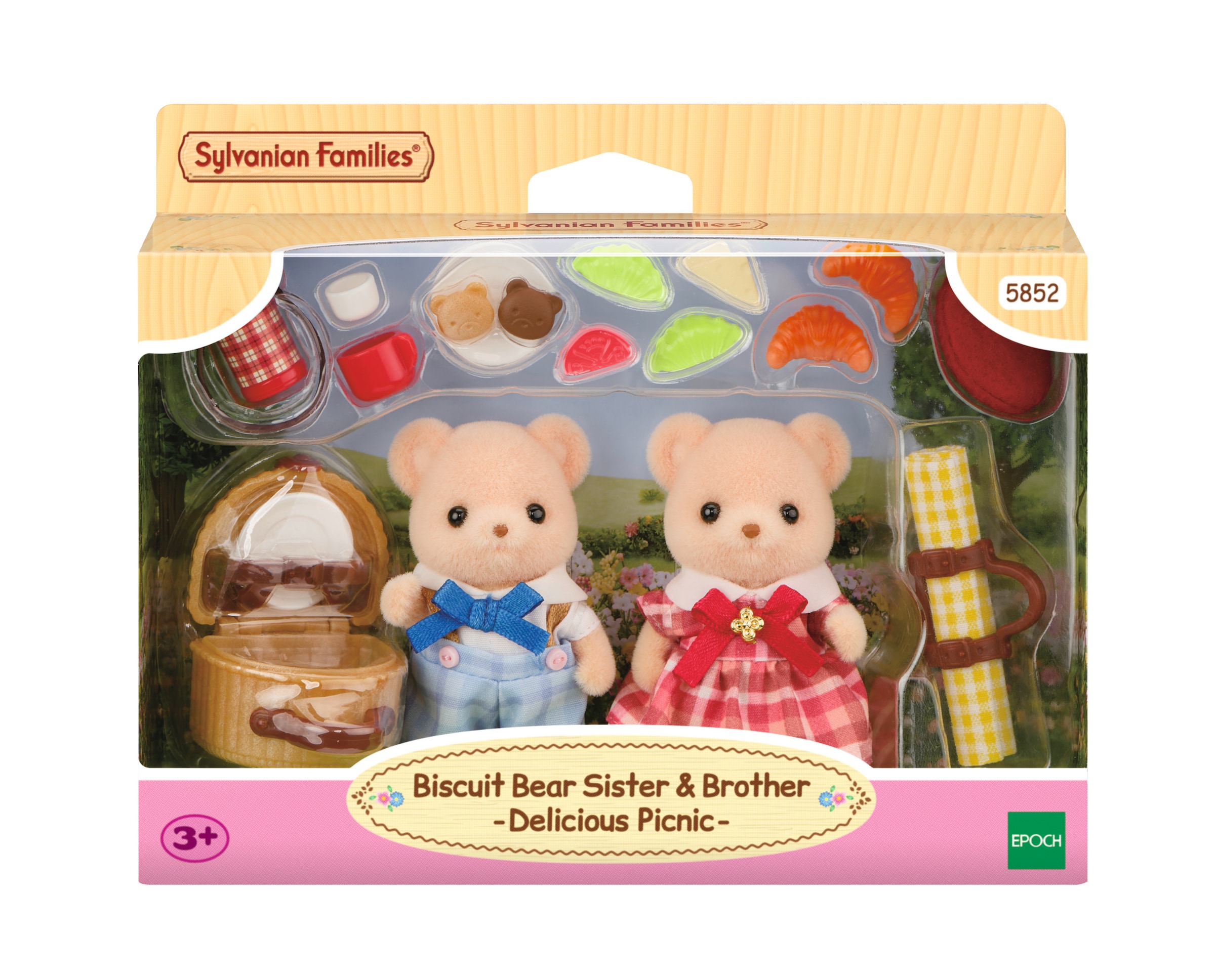 Sylvanian Families Spielwelt »Biscuit Bären Picknickspaß (5852)«