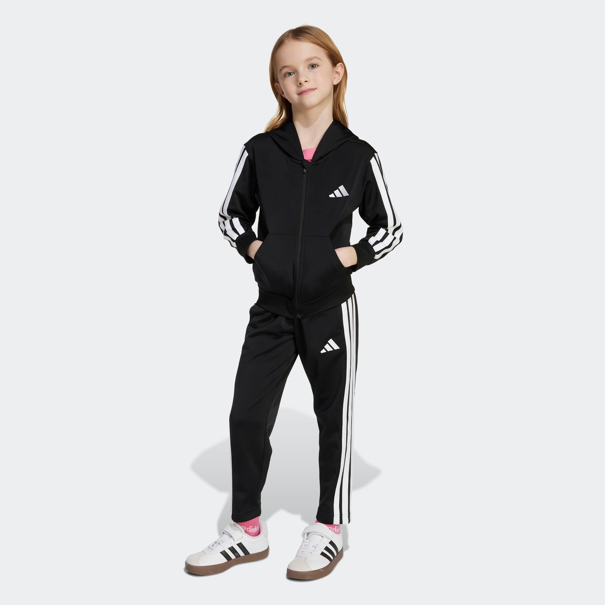 adidas Sportswear Trainingsanzug »LK 3S HD TR TS«, (2 tlg.)