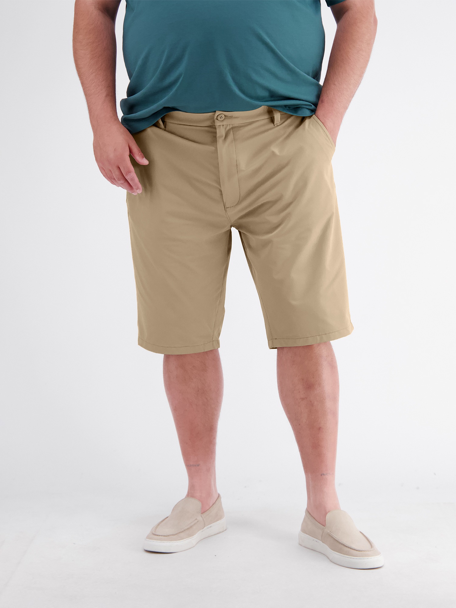 LERROS Chinoshorts »Sportliche Chino-Shorts aus Nylon-Mix in großen Größen«