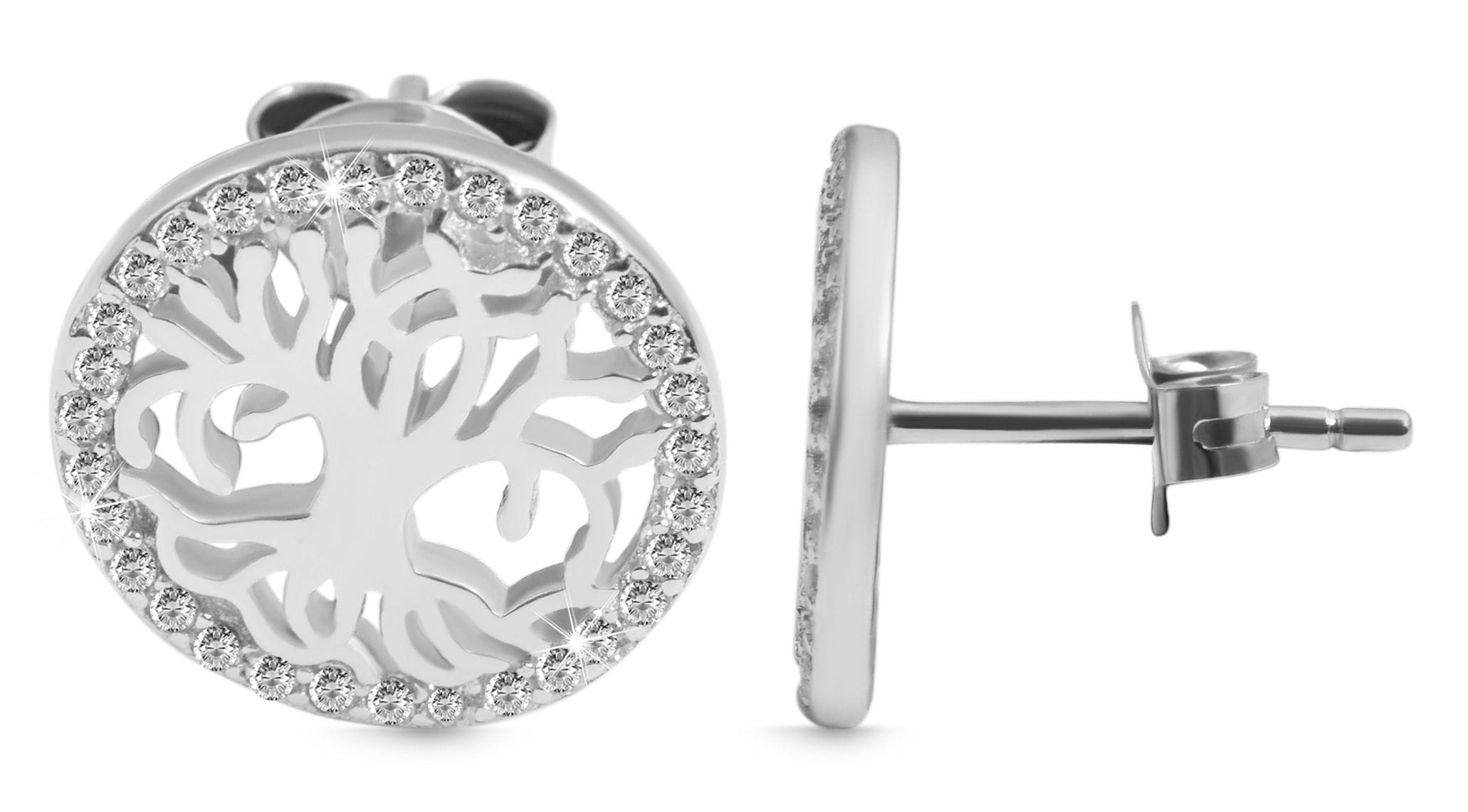 Adelia´s Kettenanhänger »Damen Anhänger aus 925 Silber mit Zirkonia«