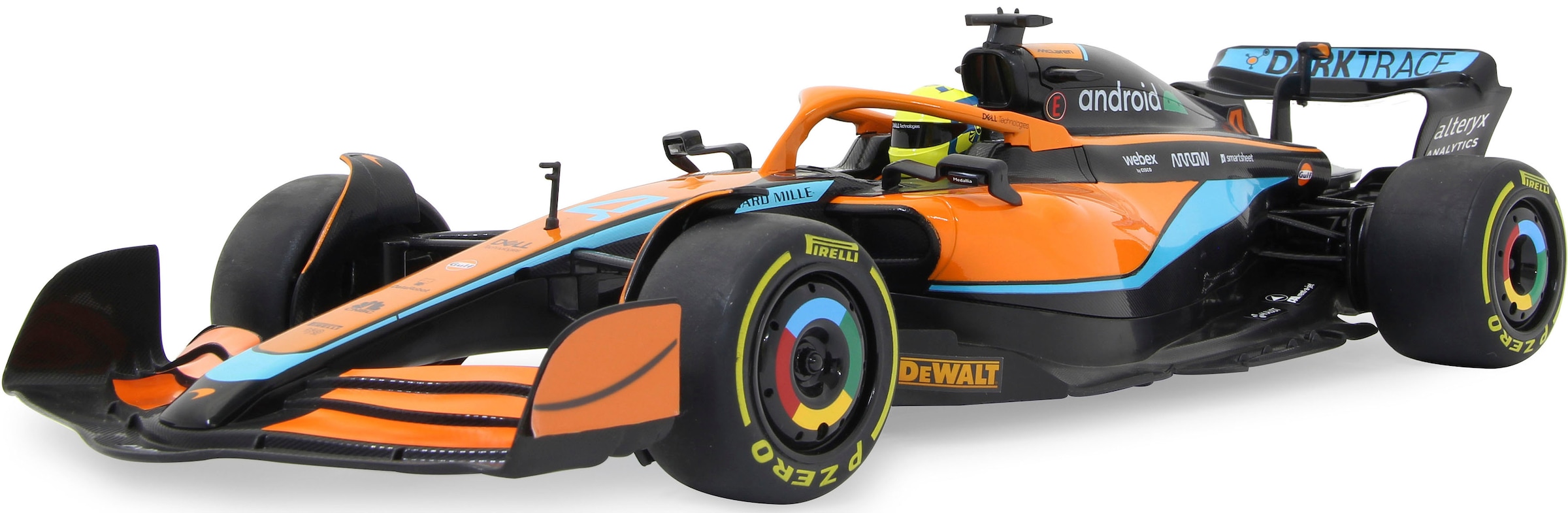 Jamara RC-Auto »Deluxe Cars, Deluxe Cars, McLaren MCL36 1:12, orange - 2,4 GHz«