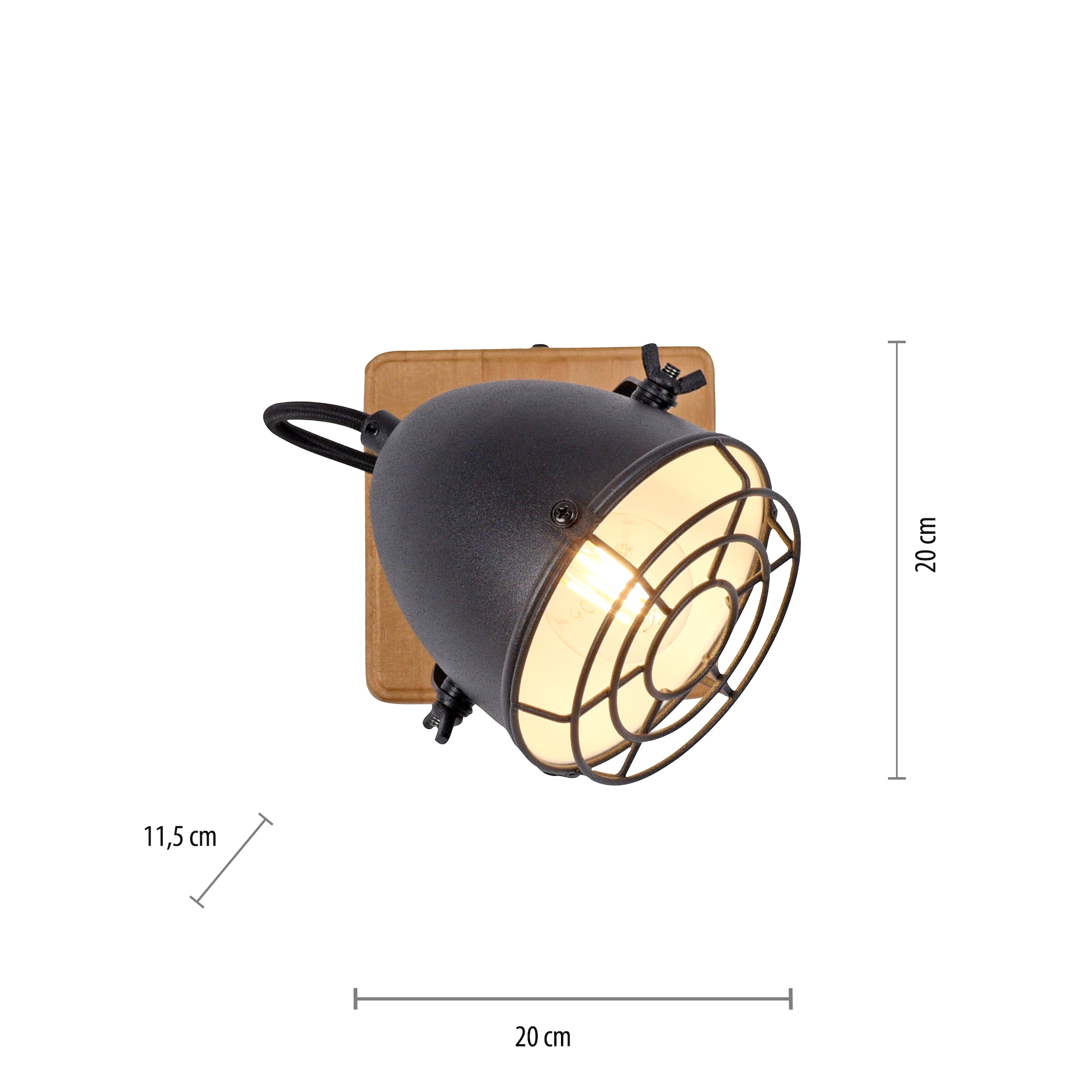 JUST LIGHT Deckenleuchte »BEETLE«, 1 flammig, Leuchtmittel E14 | ohne Leuchtmittel, ExklusiveE14