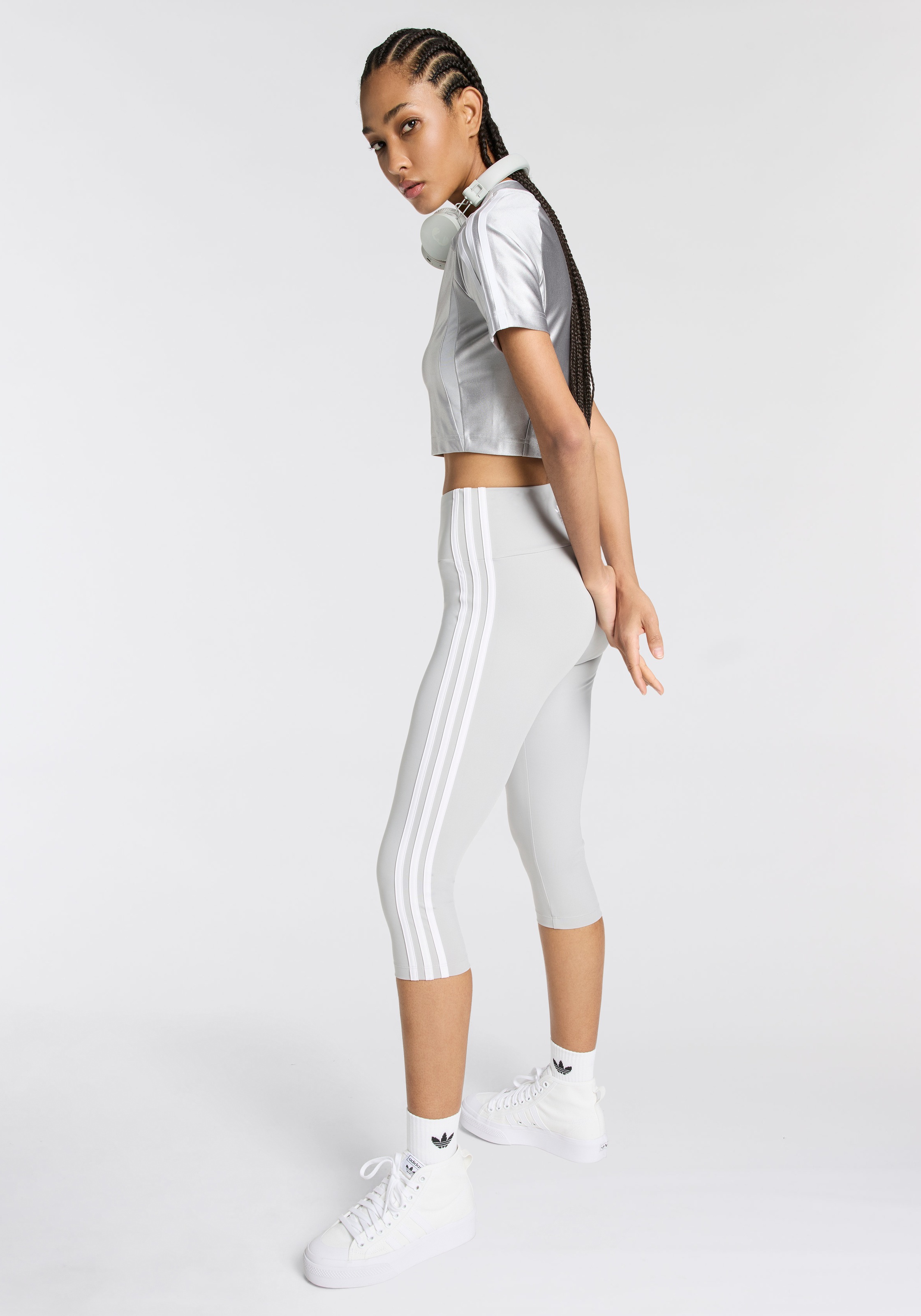 adidas Originals Leggings »3S CAPRI LGNS«, (1 tlg.)