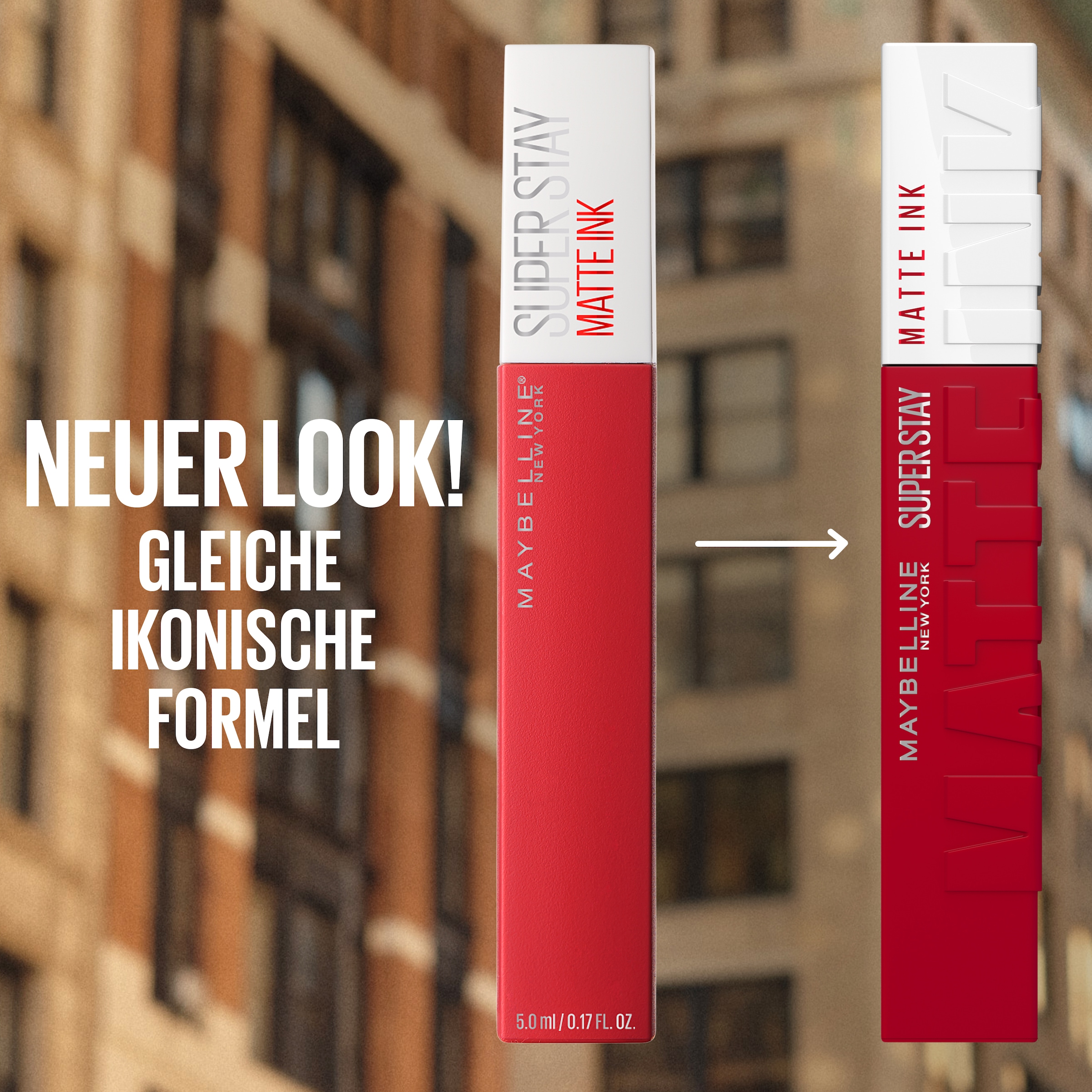 MAYBELLINE NEW YORK Lippenstift »Maybelline New York Super Stay Matte Ink Lippenstift« mattes Finish und hält bis zu 16 Stunden