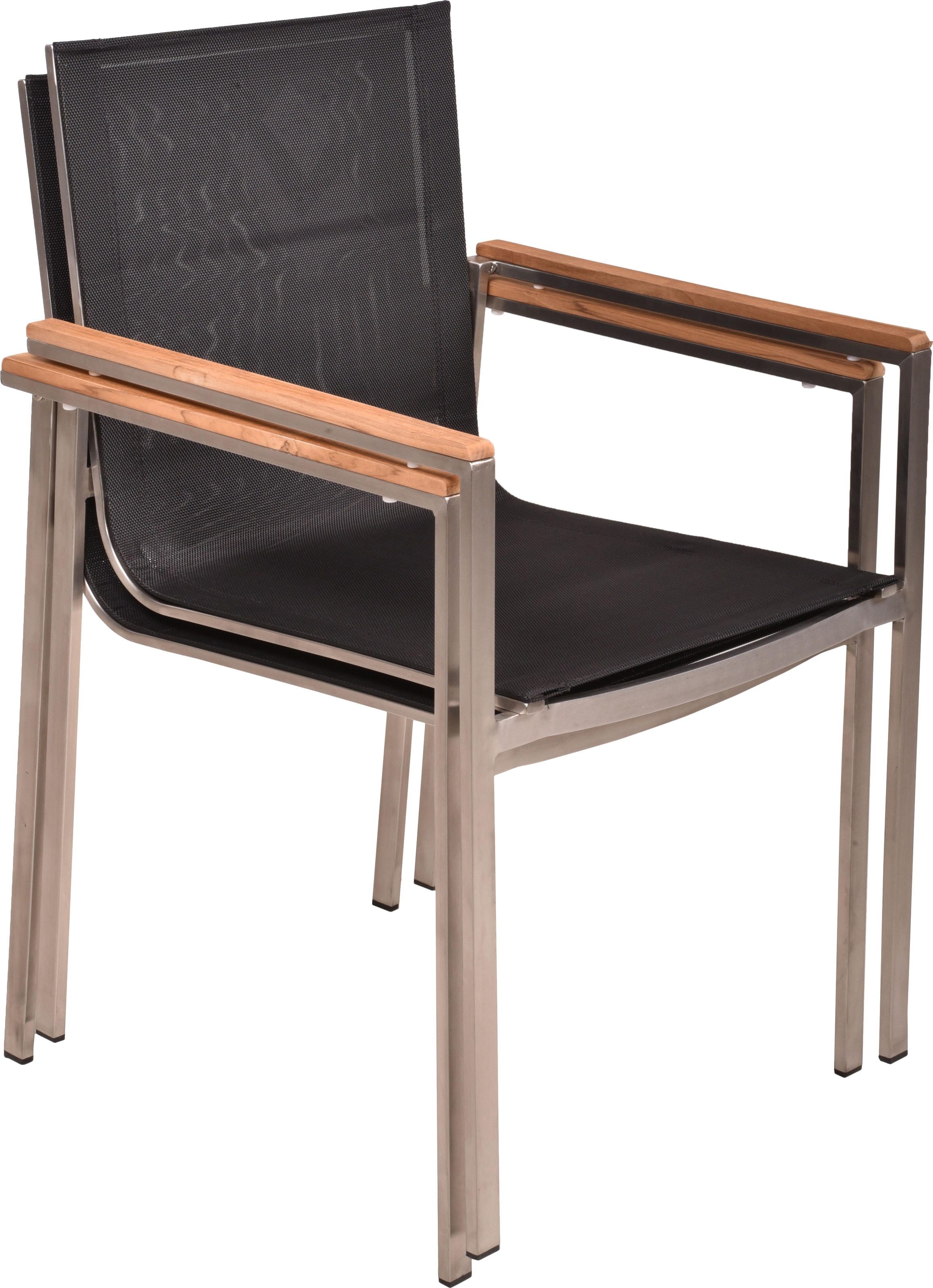 Garden Pleasure Garten-Essgruppe », Tischgruppe »DALLAS/DENVER Set 03«« Set,  4 Stühle (stapelbar), Tisch LxB: 200x90 cm