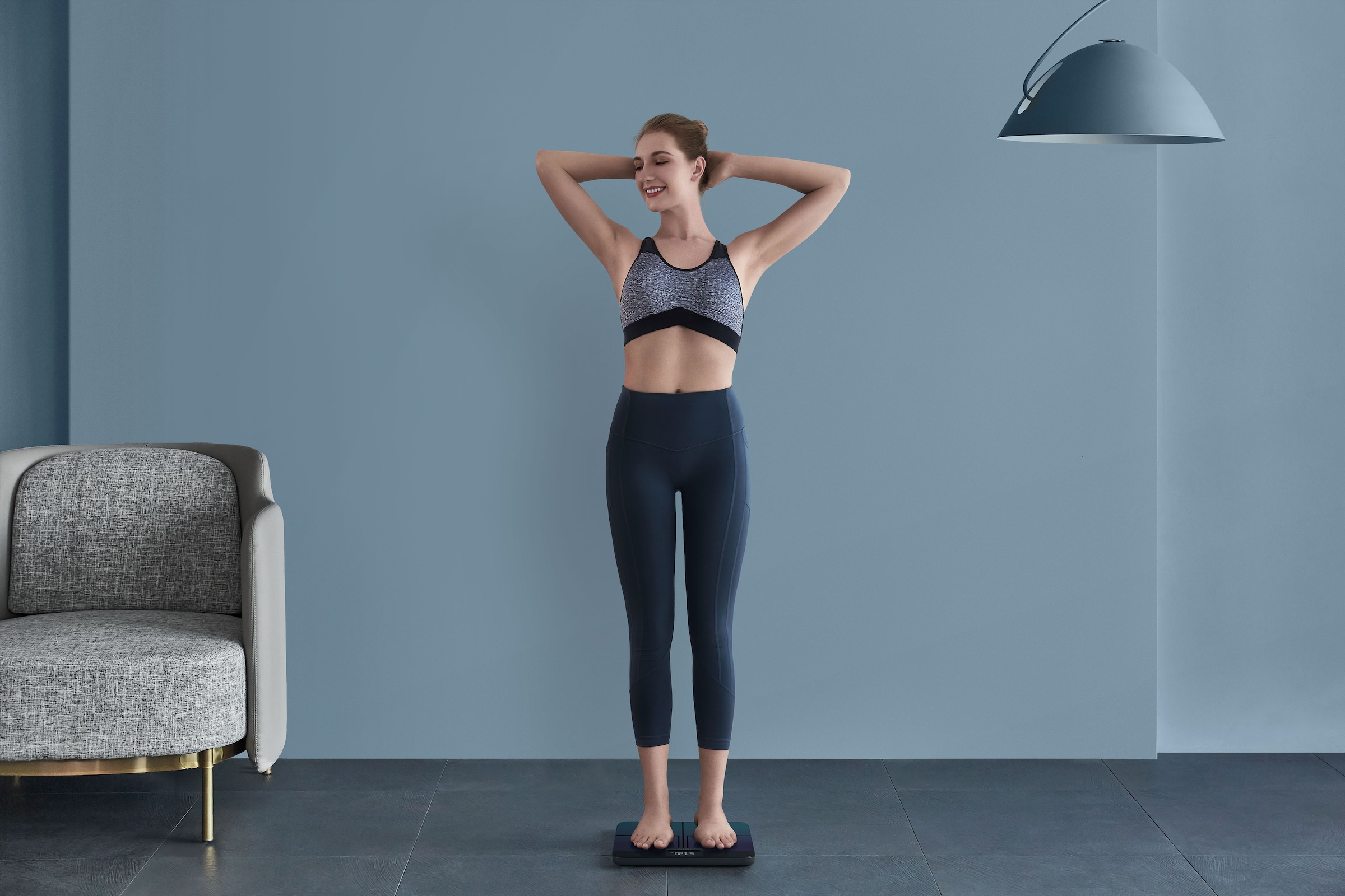 Amazfit Smartwatch »SET: Smart Scale Personenwaage + Active 3 Premium« Amazfit OS