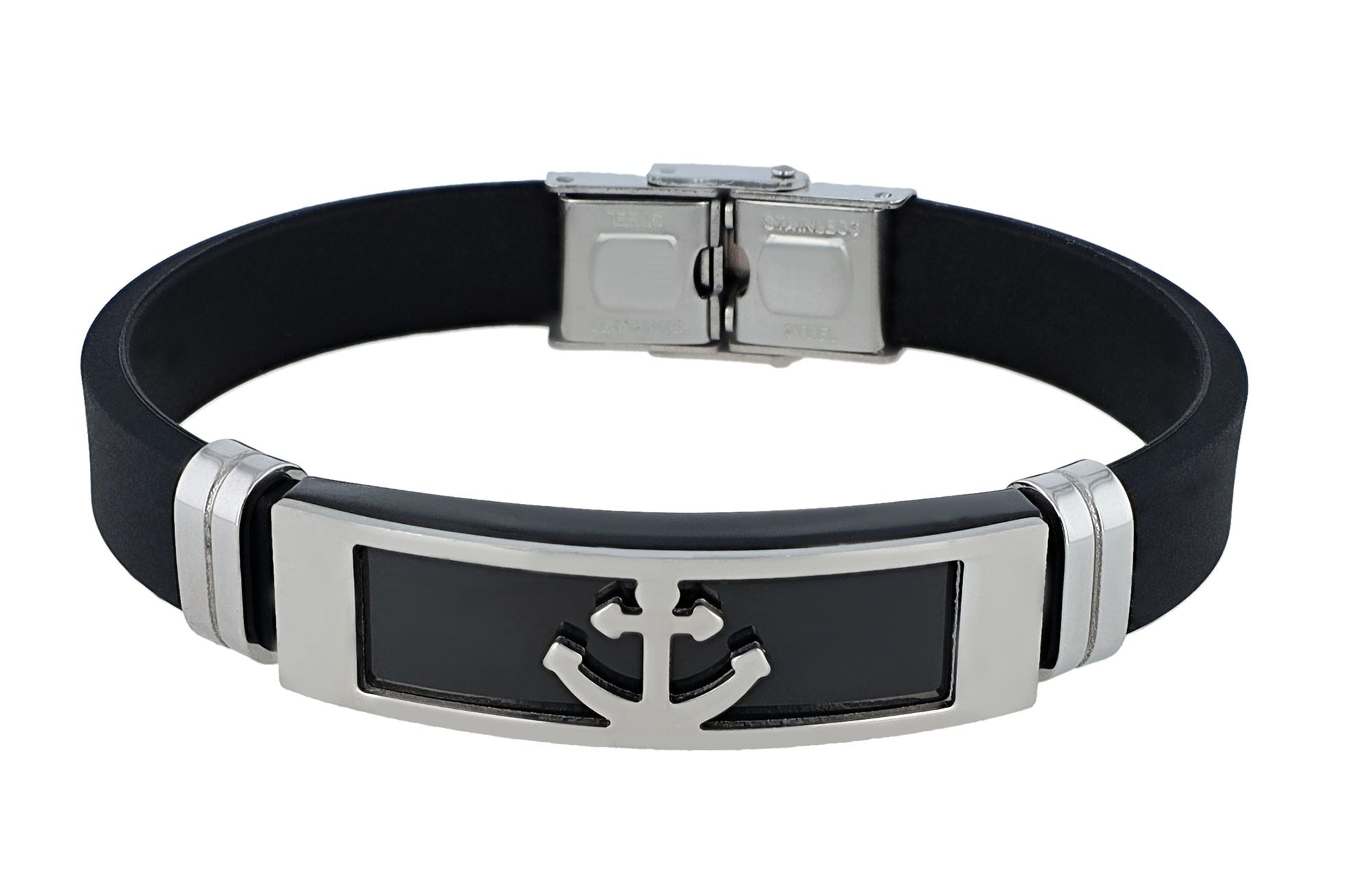 Adelia´s Armband »Unisex Armband aus Silikon 21 cm«