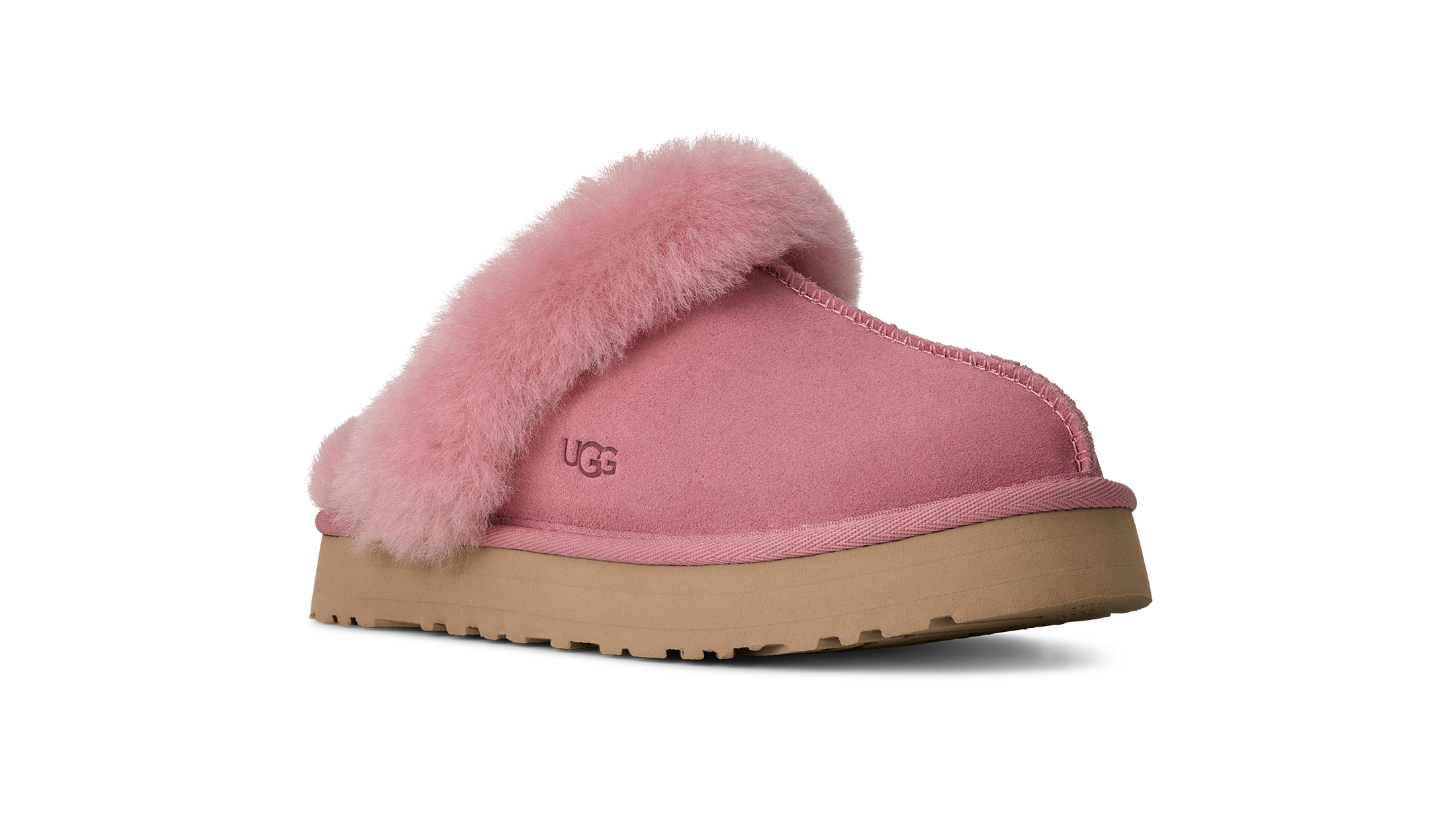 UGG Clog »DISQUETTE«  Pantoffel, Homeslipper mit weichem Fußbett