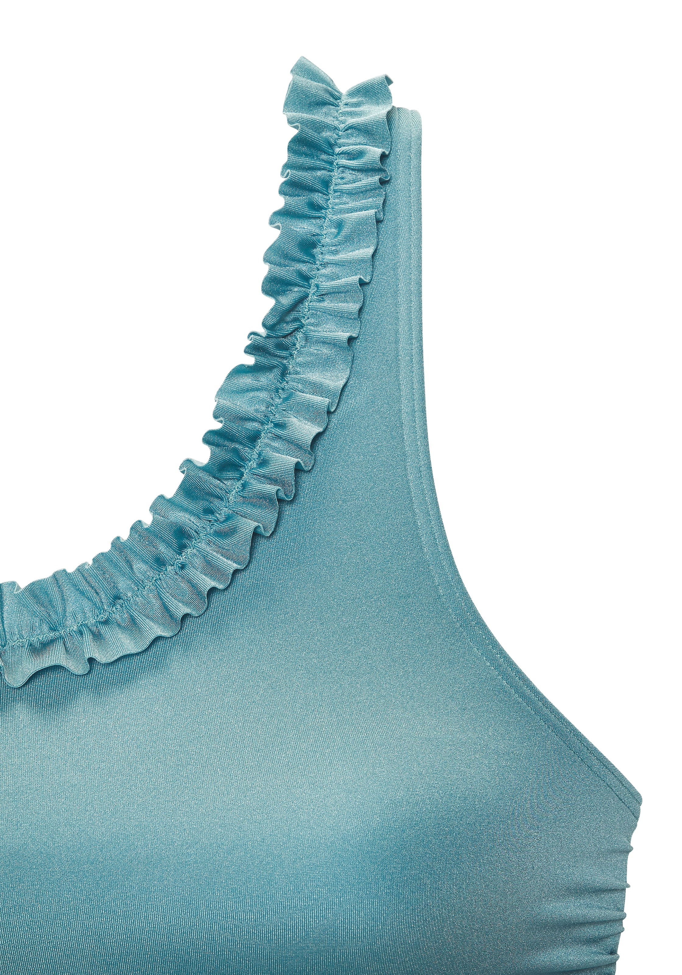 LASCANA Badeanzug »Liora« mit Rüschen