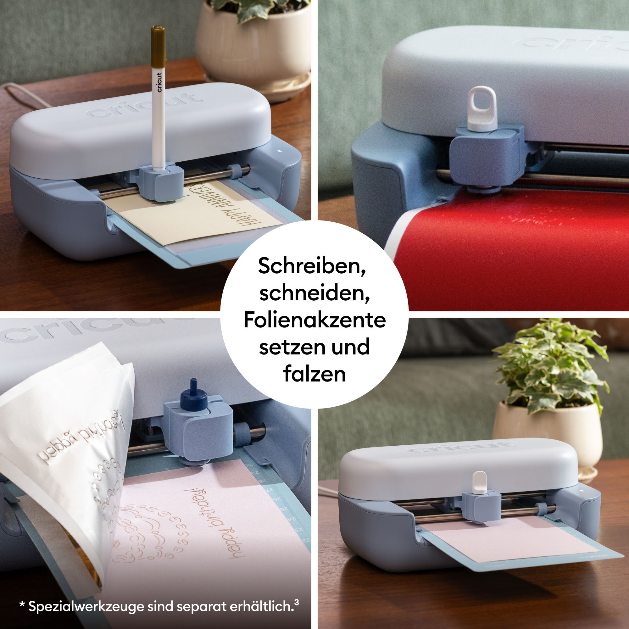 Cricut Schneideplotter »Joy™ 2 + Essential-Bundle«