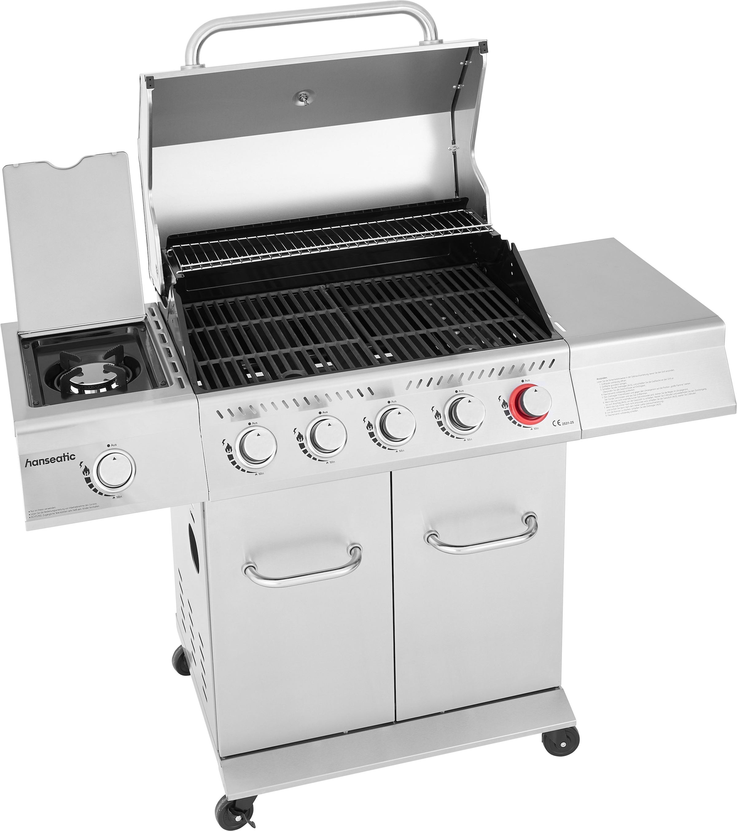 Hanseatic Gasgrill »Richland« inkl. 3 Jahre Herstellergarantie