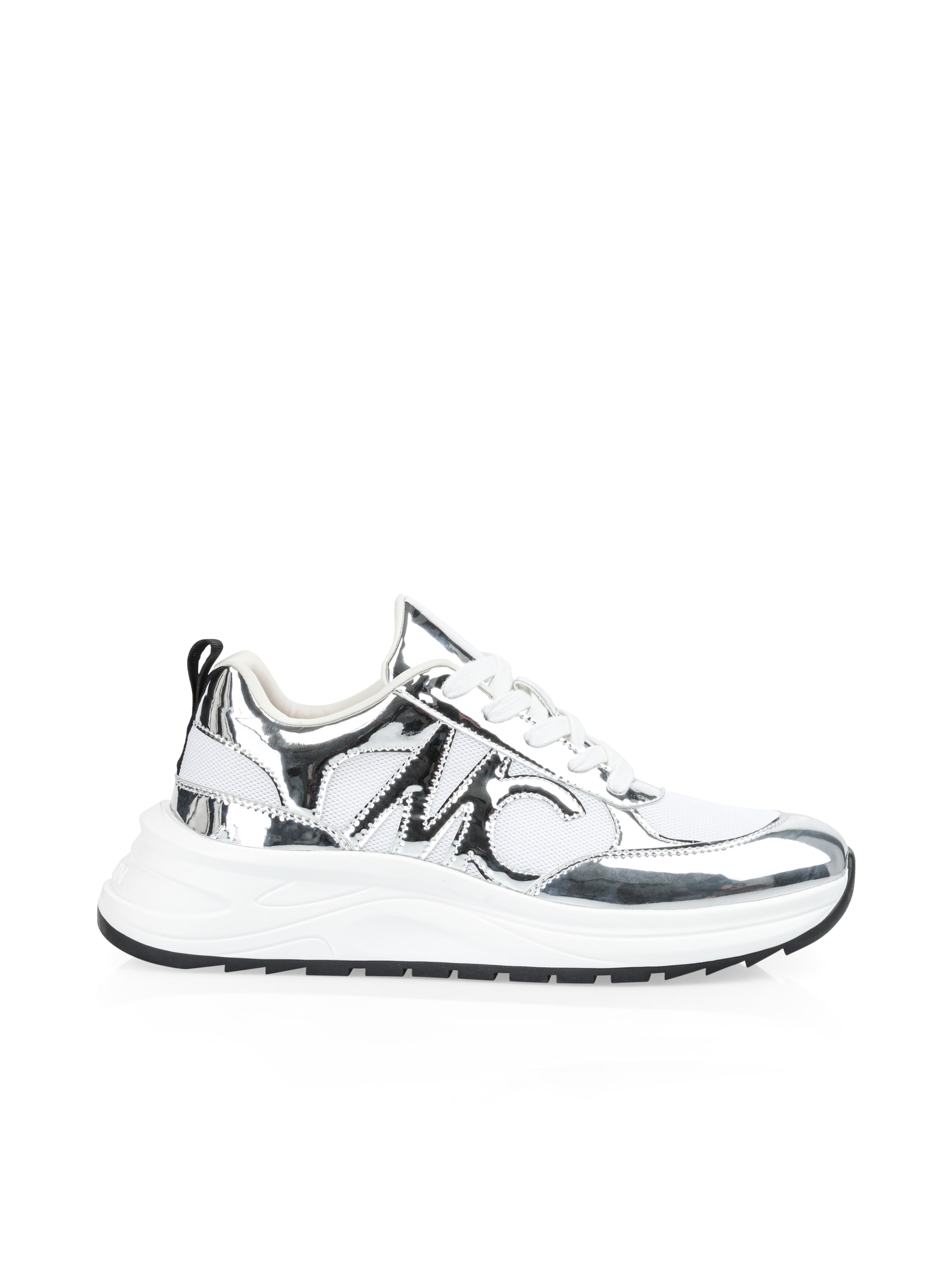 Marc Cain Plateausneaker »"Sky Colours"«, Chunky Sneaker im Metallic Look