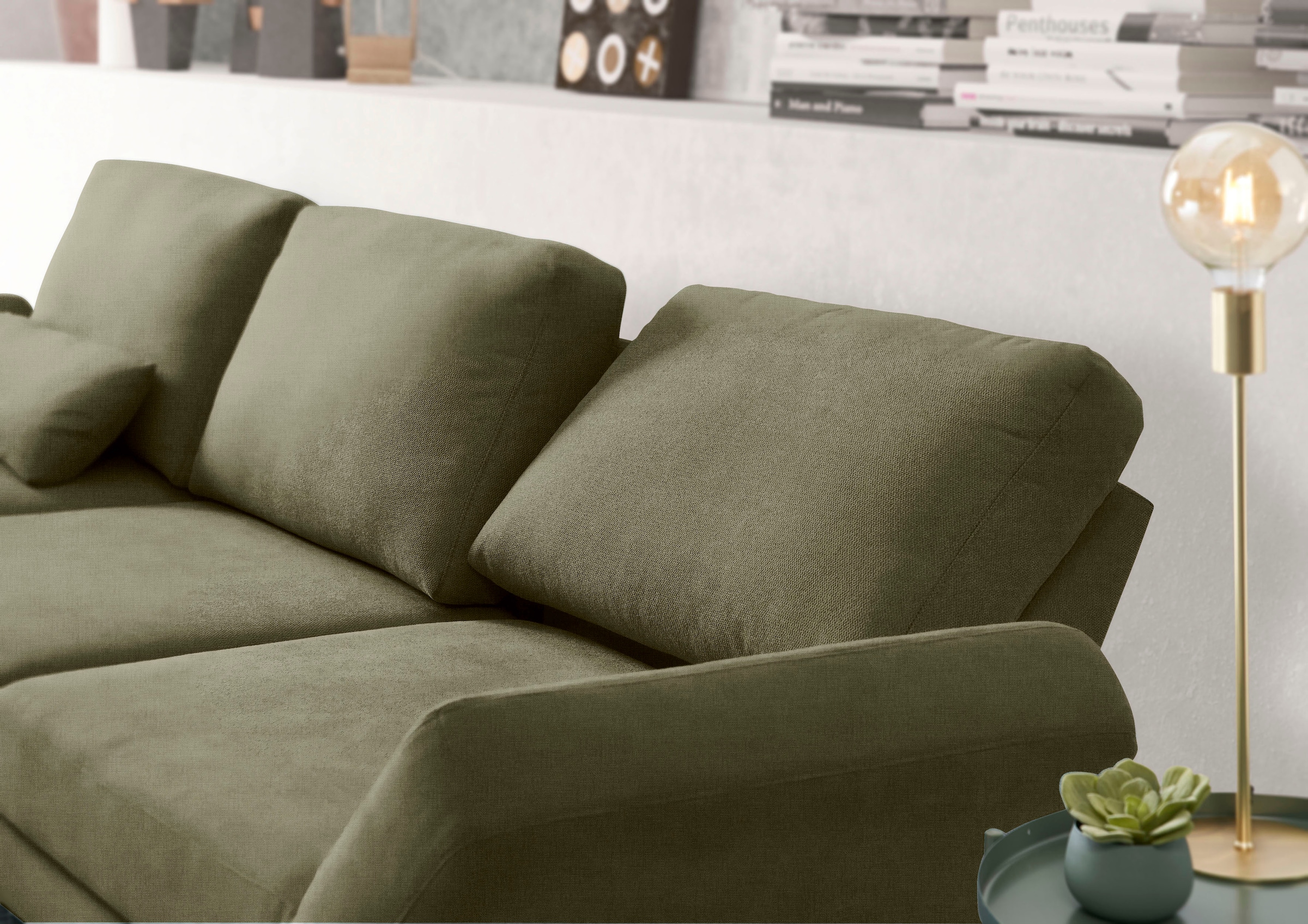 3C Candy Ecksofa »Kairo modernes Multifunktions-Sofa, bequem, L-Form«, inklusive Drehsitz, Armlehnen- und Rückenverstellung