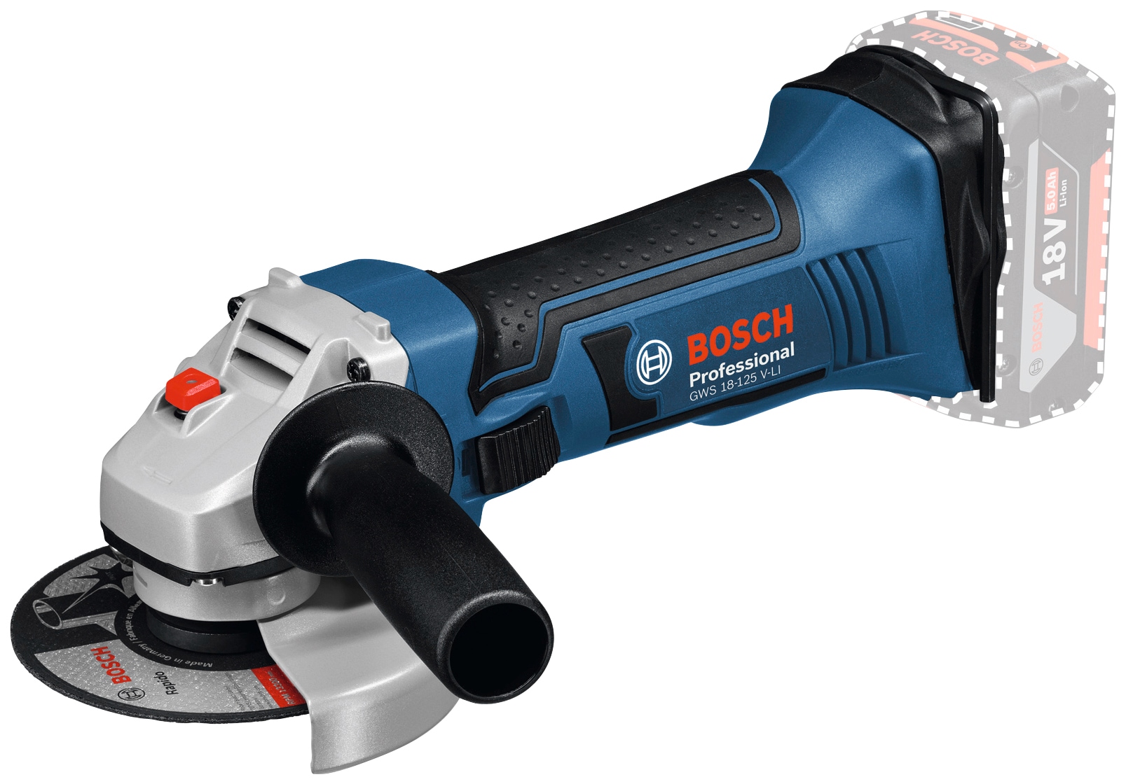 Bosch Professional Elektrowerkzeug-Set »GSR, GWS & GBH«, (9 tlg.), inkl. 3 Akkus, Ladegerät und Tasche