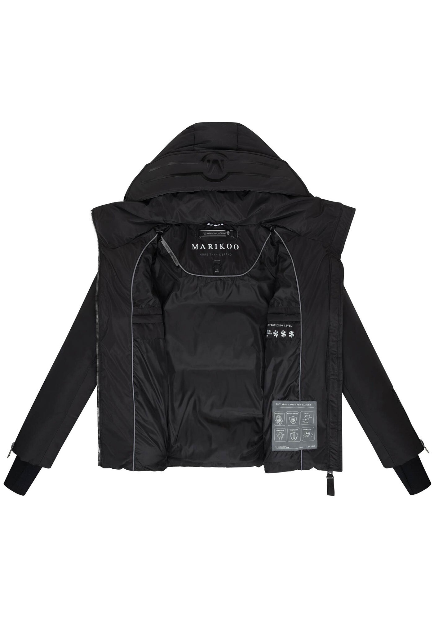 Marikoo Winterjacke »Marikoo Aleyna Damen Stepp Jacke N055«