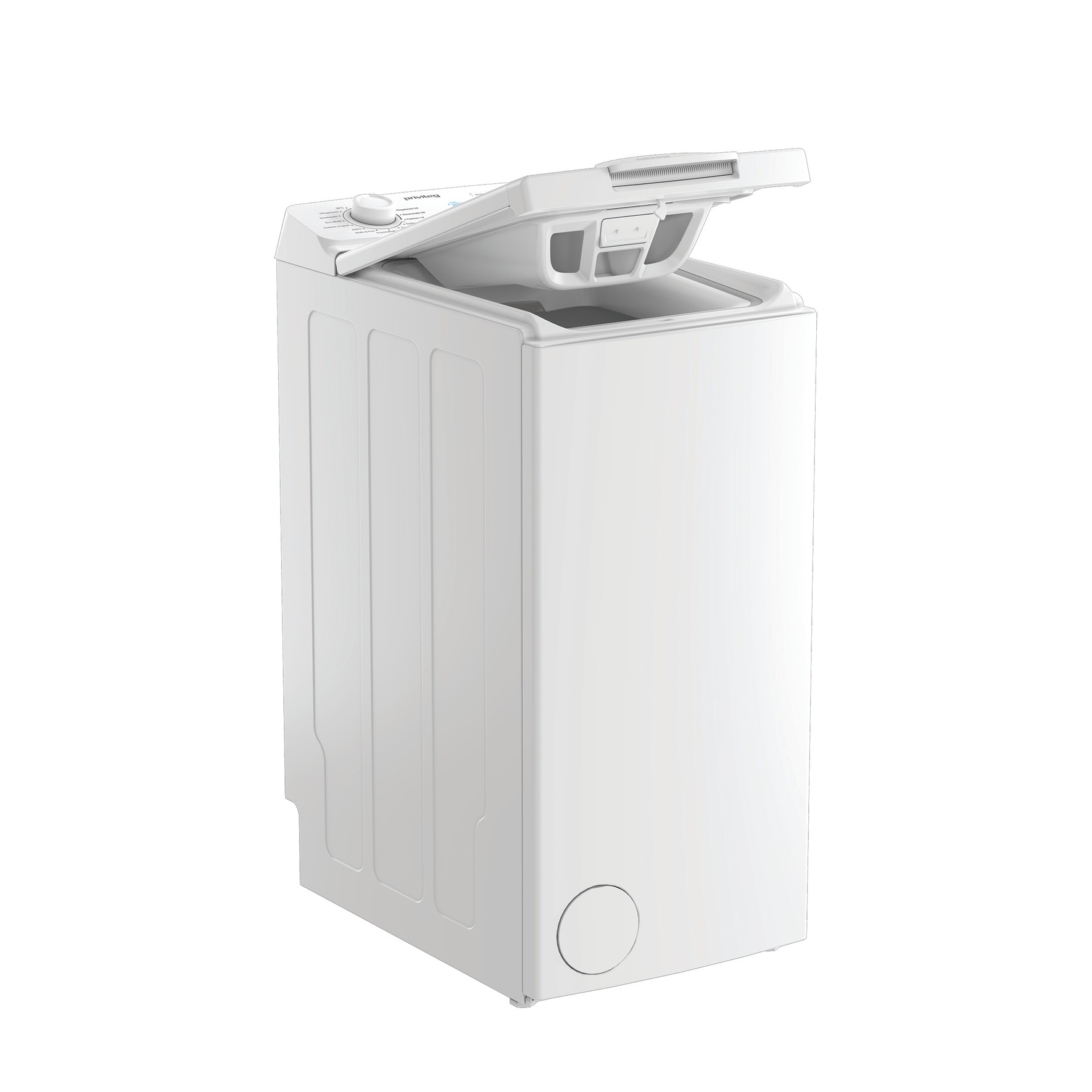 Privileg Waschmaschine Toplader »PWT 6B MY TIME« 6 kg 1200 U/min Quick cycles – 5 Programme in unter 1 Stunde