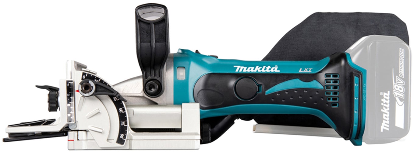 Makita Nutfräse »DPJ180Z«, für Zimmerleute und Einrichtungsmonteure, ohne Akku und Ladegerät