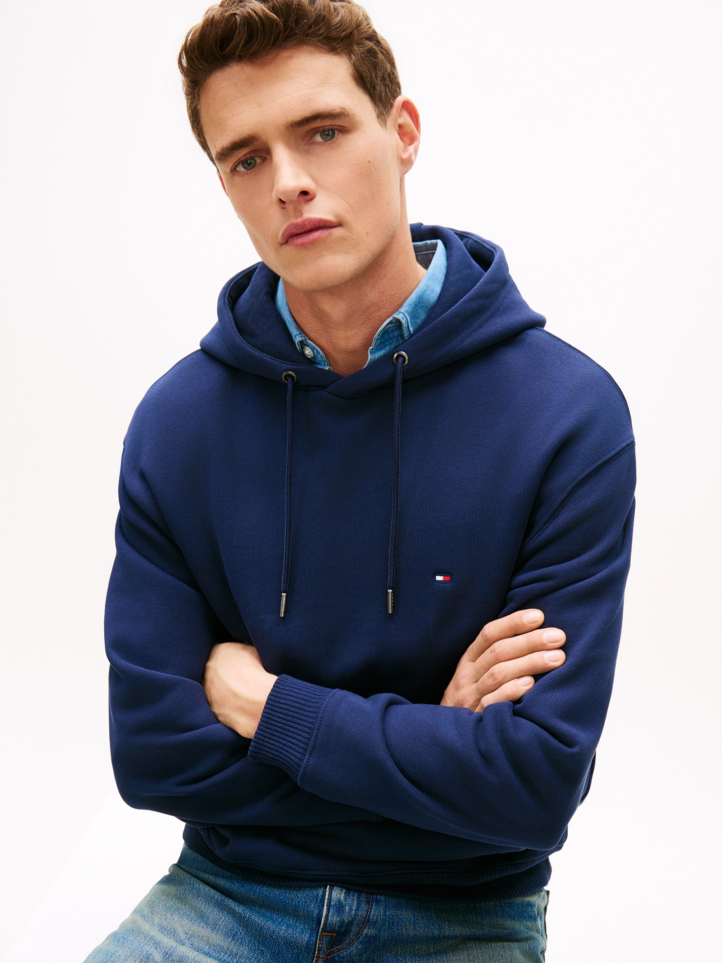 Tommy Hilfiger Kapuzensweatshirt »FLAG«, Regular fit
