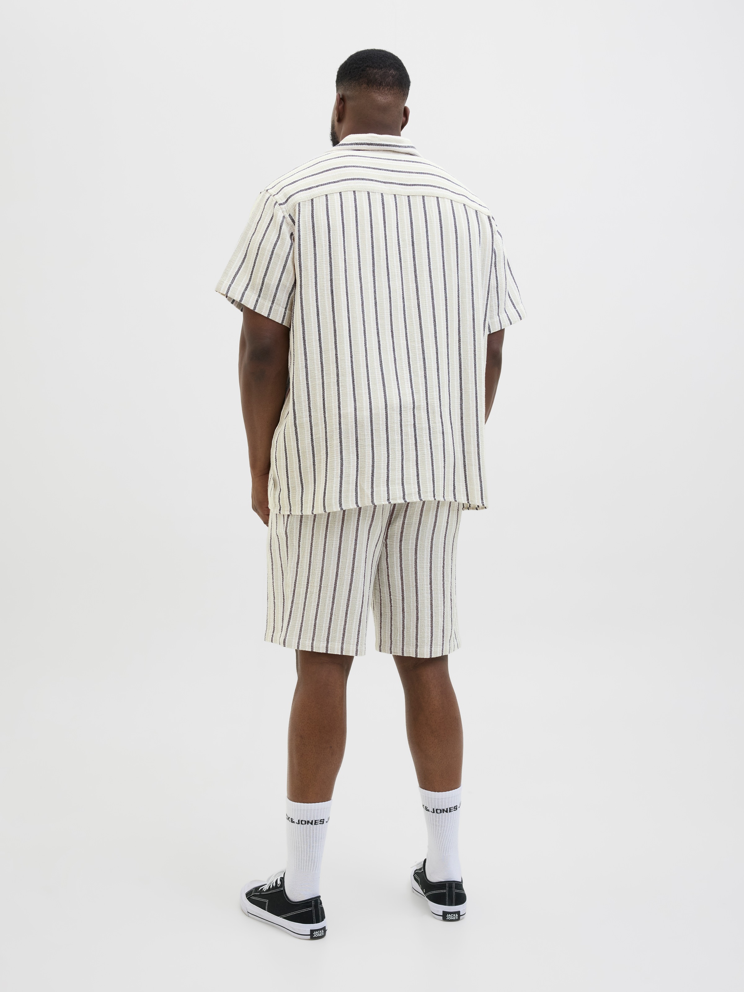 Jack & Jones PlusSize Kurzarmhemd »JORCOBA STRIPE RESORT SHIRT SS SN PLS«